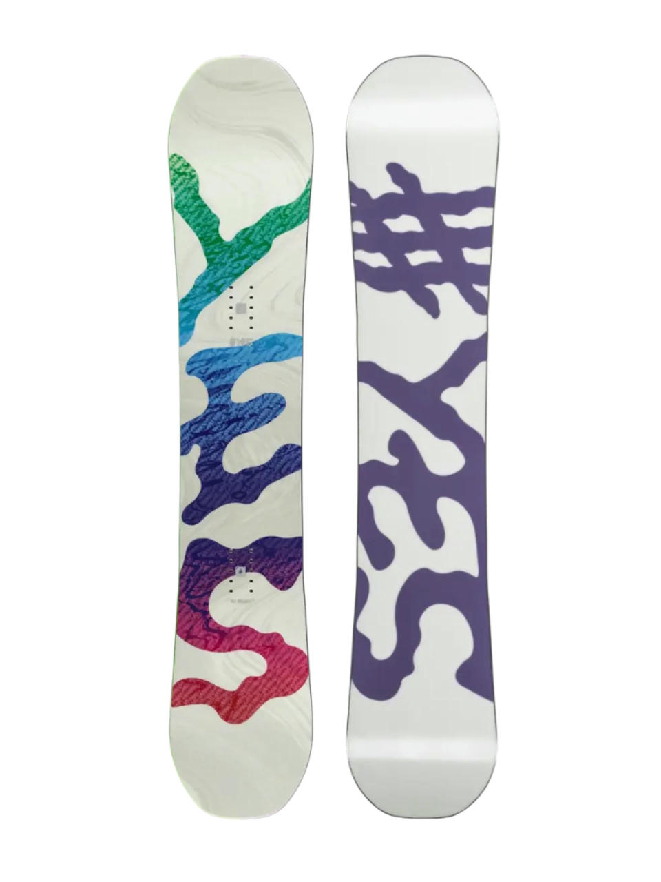 Damen Yes Snowboard Basic (white/purple)