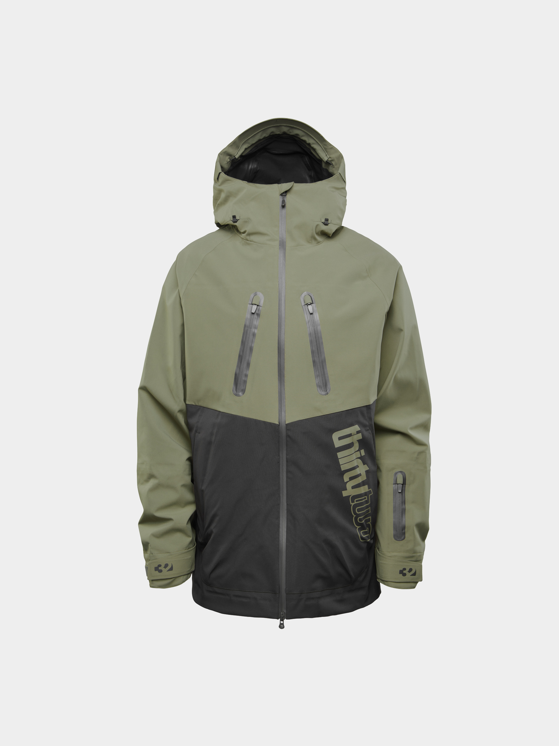 Volcom Gore-Tex Snowboard Down Jacket Mens Size S Green | eBay