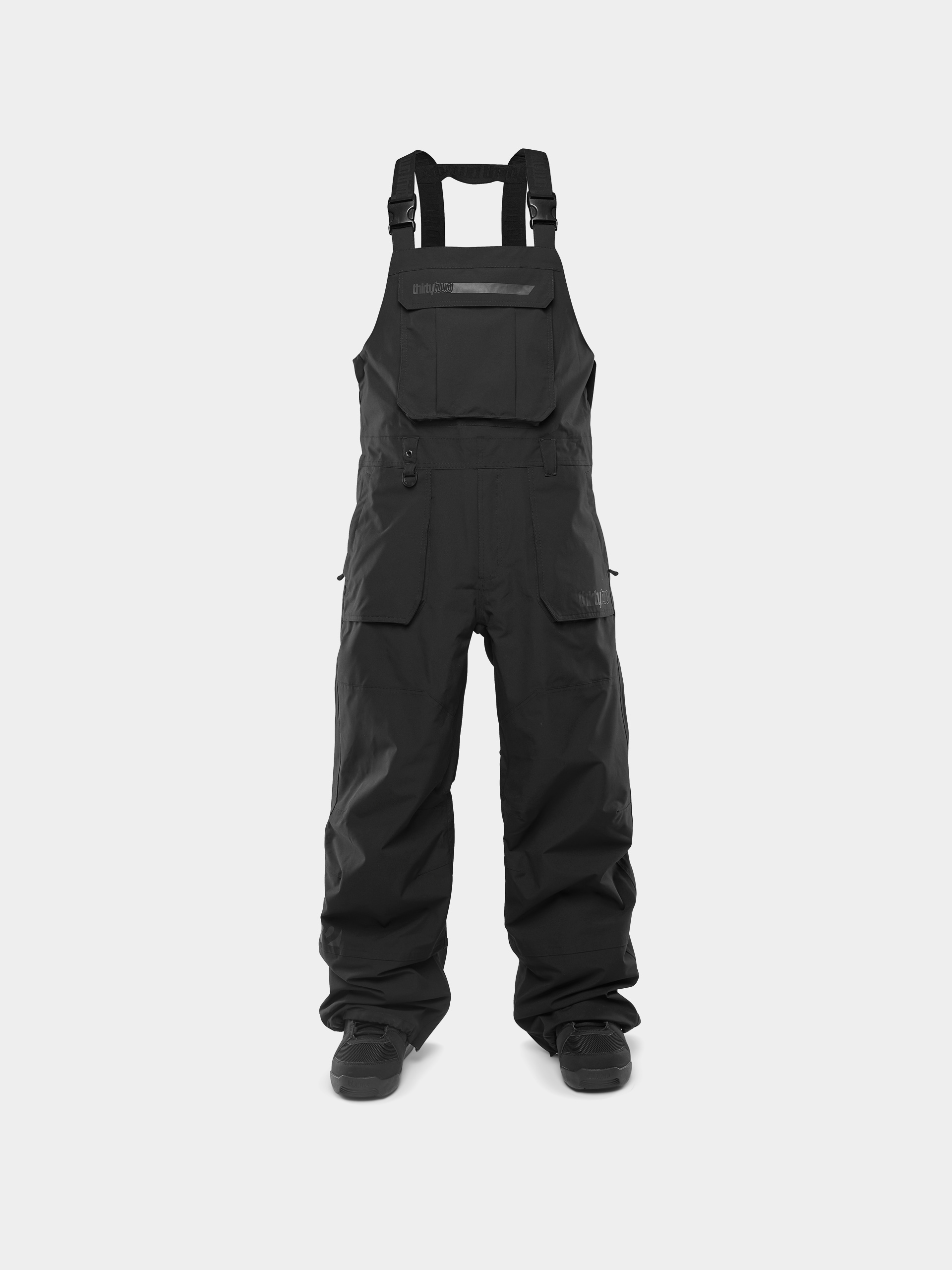 ThirtyTwo Snowboard pants Basement Bib - black (black)