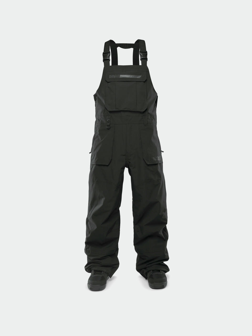 Mens ThirtyTwo Snowboard pants Basement Bib (black)