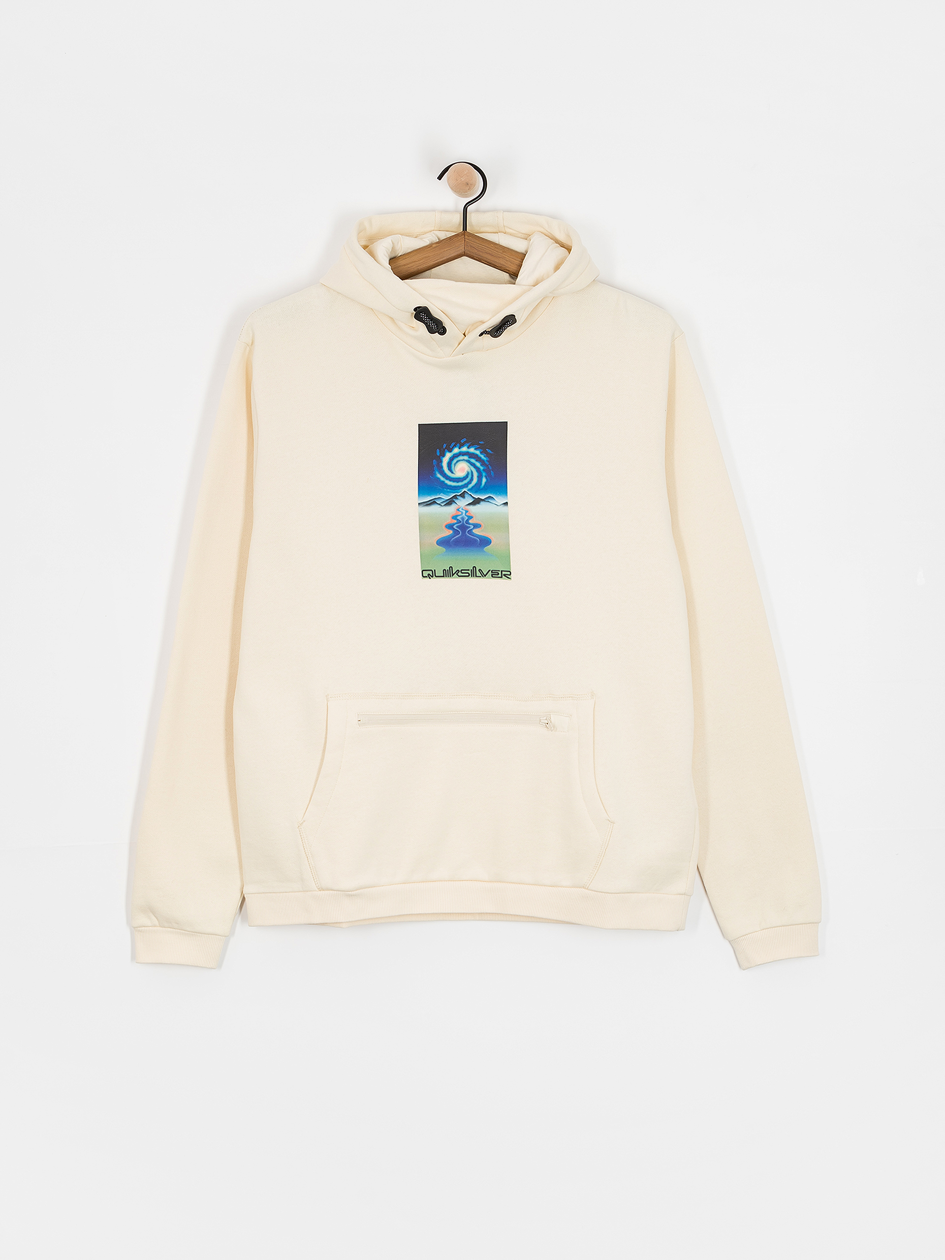 Quiksilver Aktives Sweatshirt Big Logo Tech HD (birch)