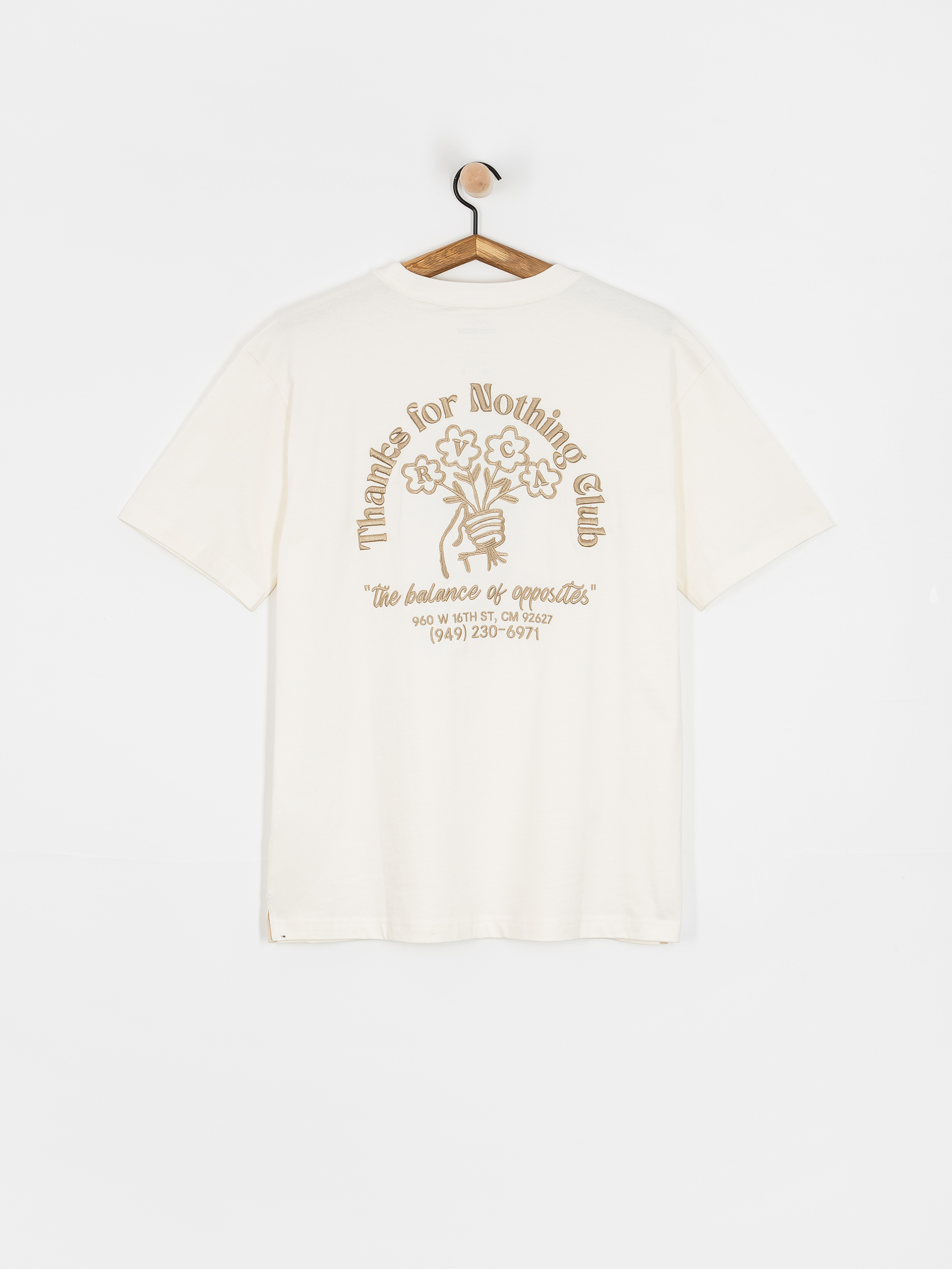 RVCA T-Shirt Thanks For Nothing (salt)