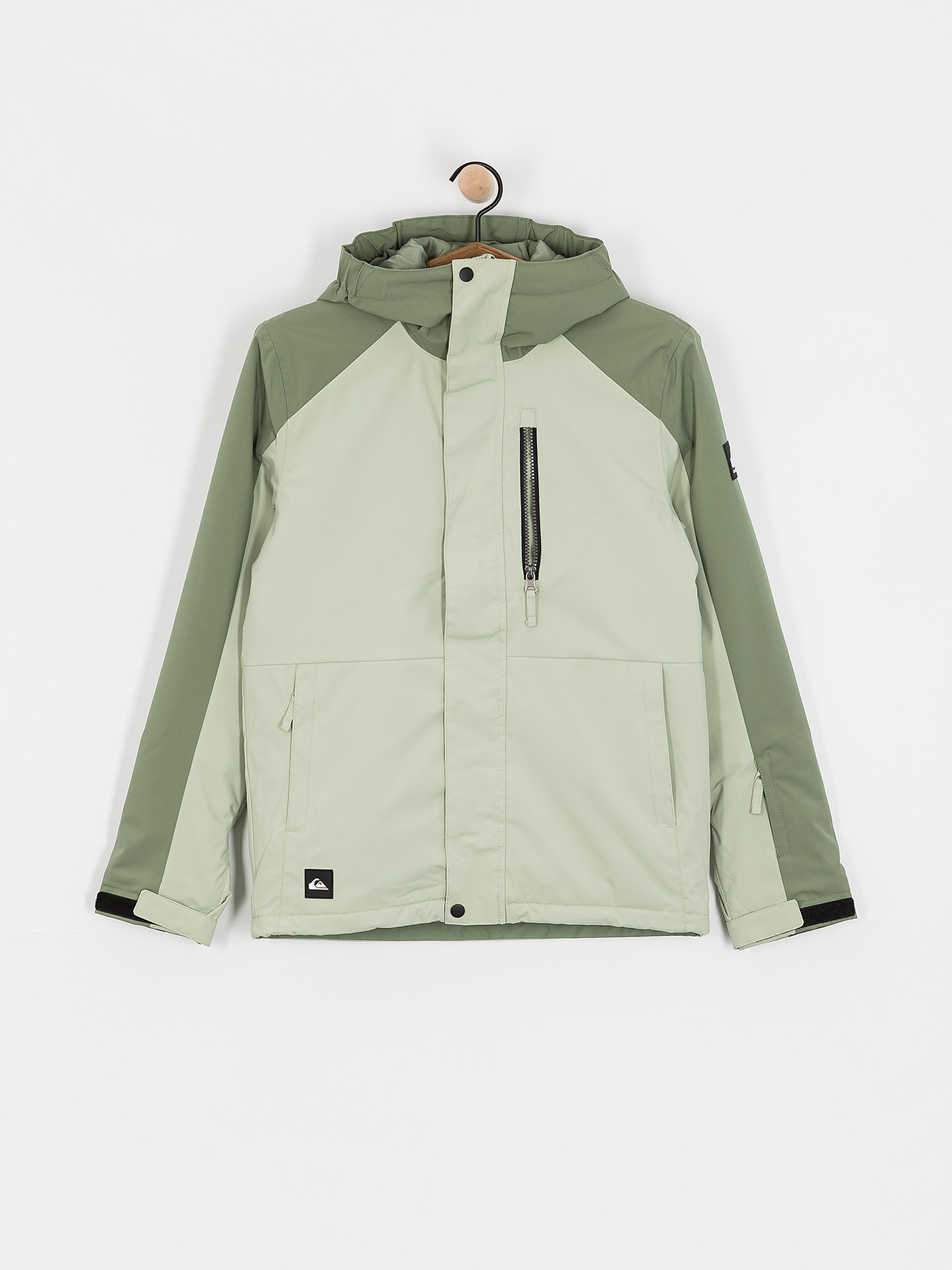Quiksilver Snowboard jacket Mission Block JR (desert sage)