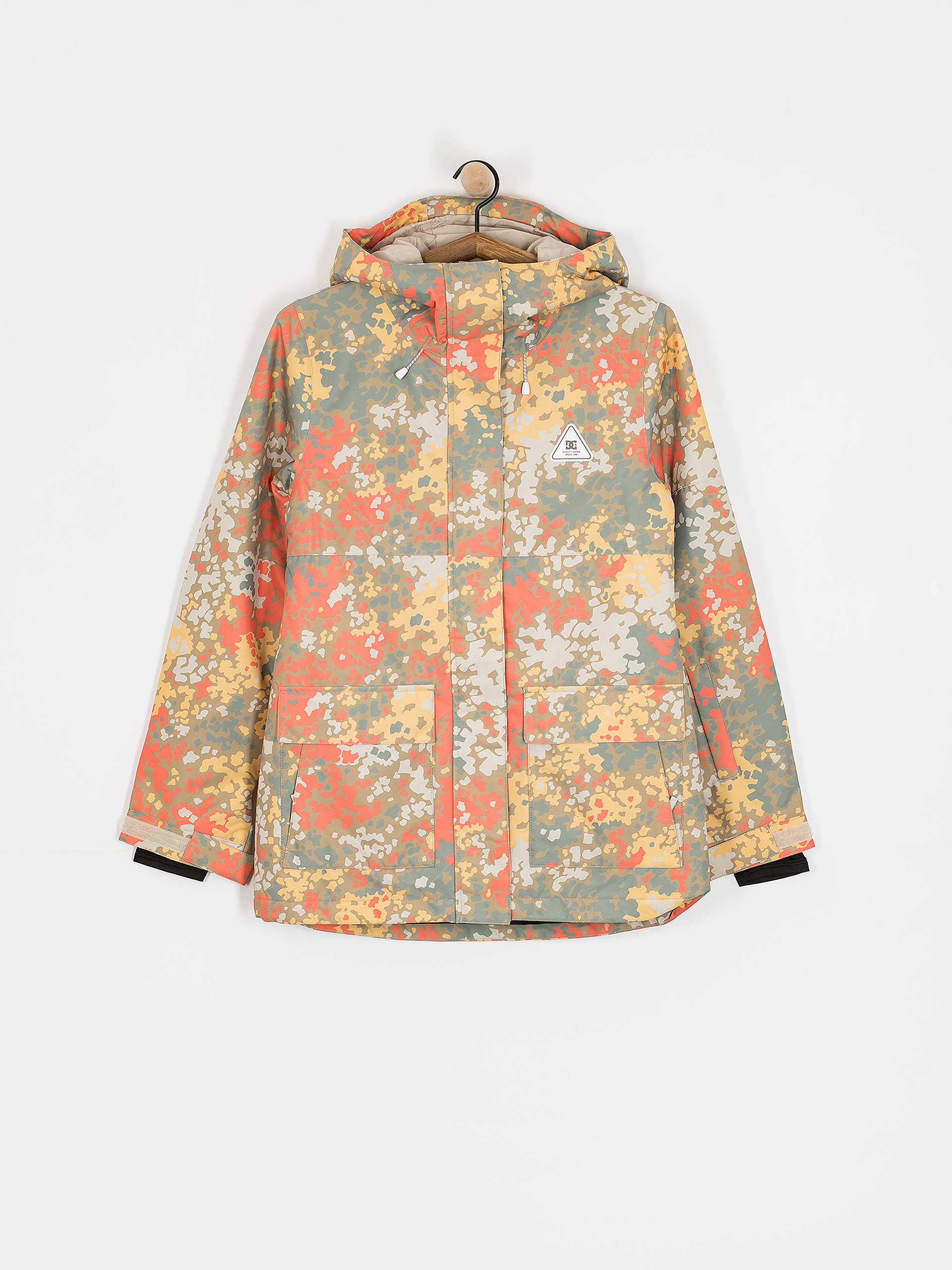 Damen DC Cruiser Snowboard Jacke (fractal coral)