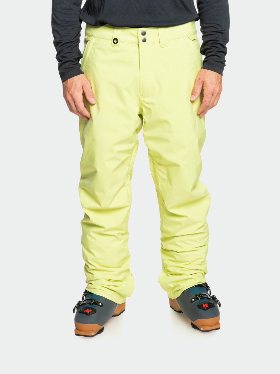 Mens Quiksilver Snowboard pants Estate (celery green)