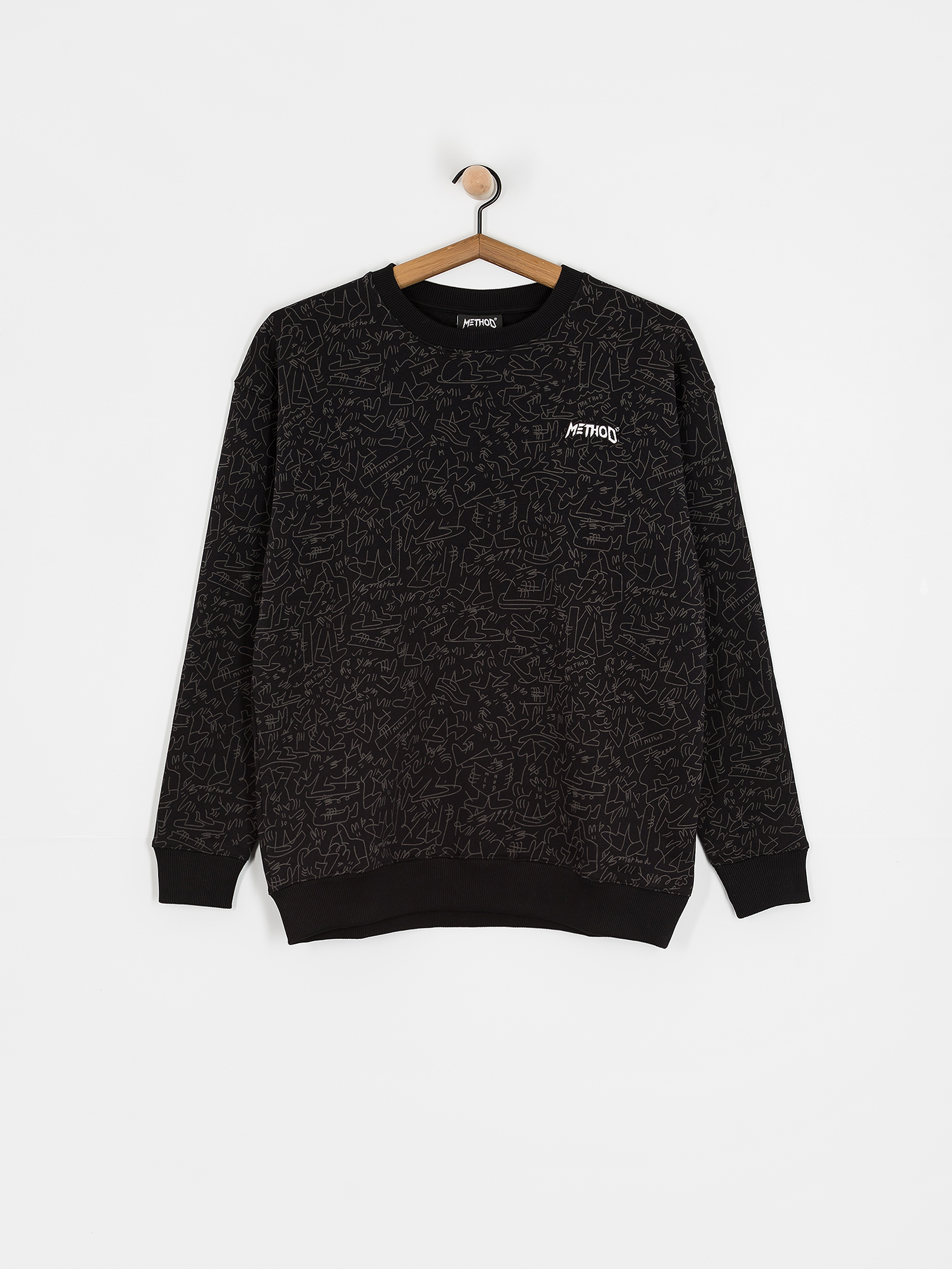 Method X Lucas Crew Sweatshirt (black)