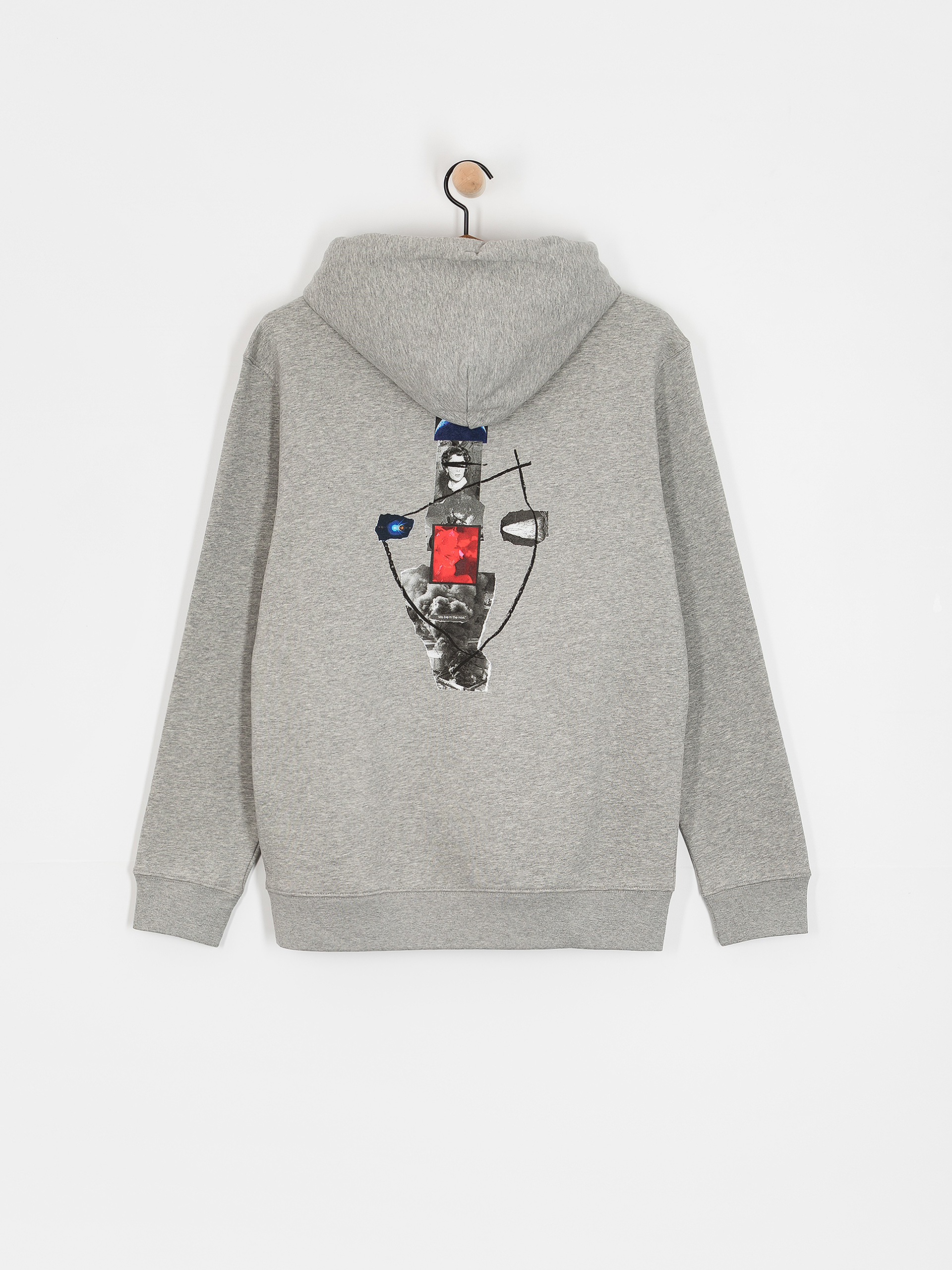 Poetic Collective In The Now HD Hoodie (heather grey)