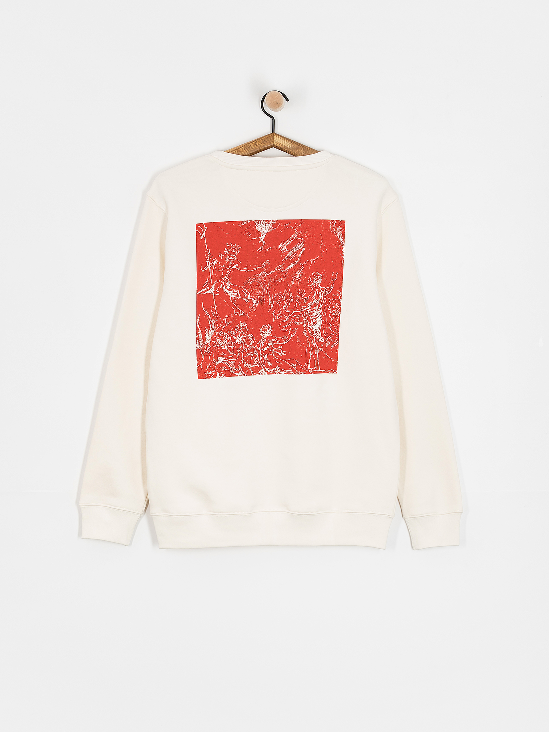 Poetic Collective Demon Crewneck Sweatshirt (ivory)
