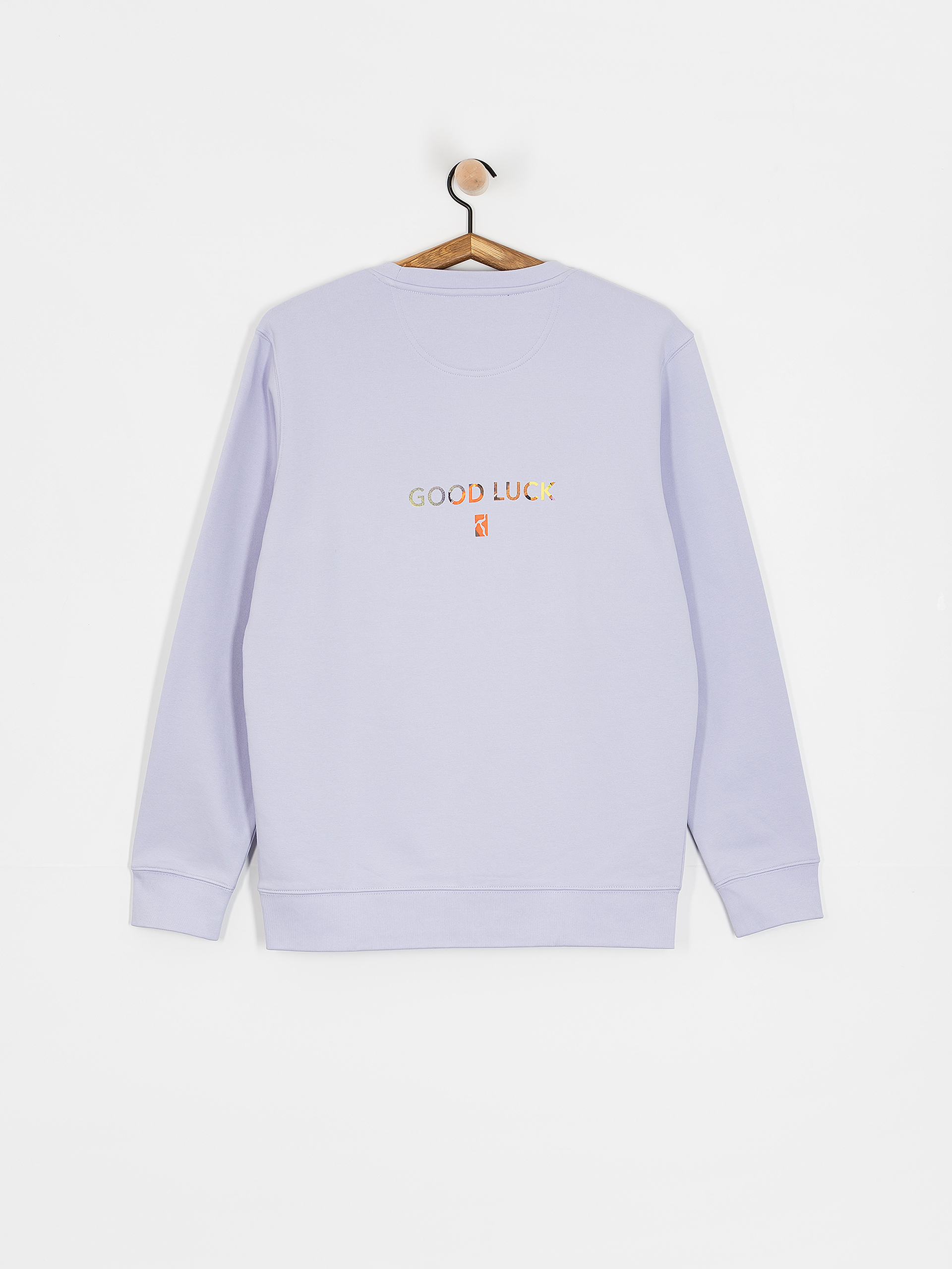 Poetic Collective Good Luck Crewneck Sweatshirt (purple)