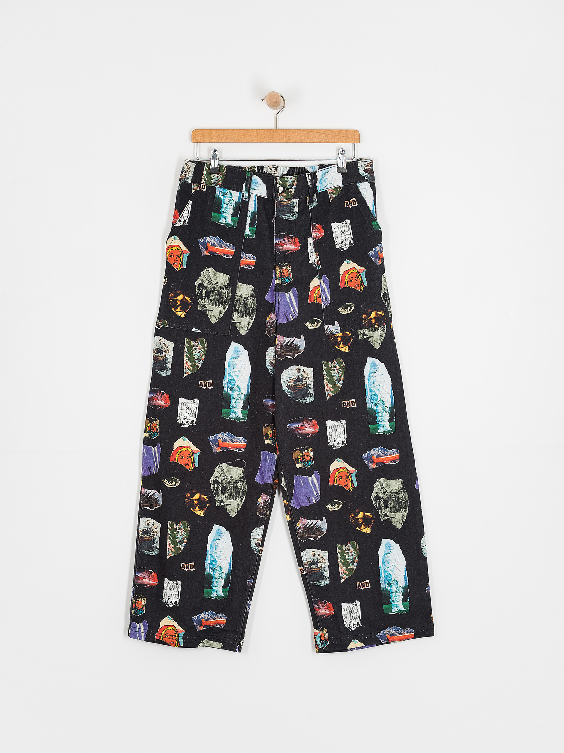 Poetic Collective Pants Painter (and collage)