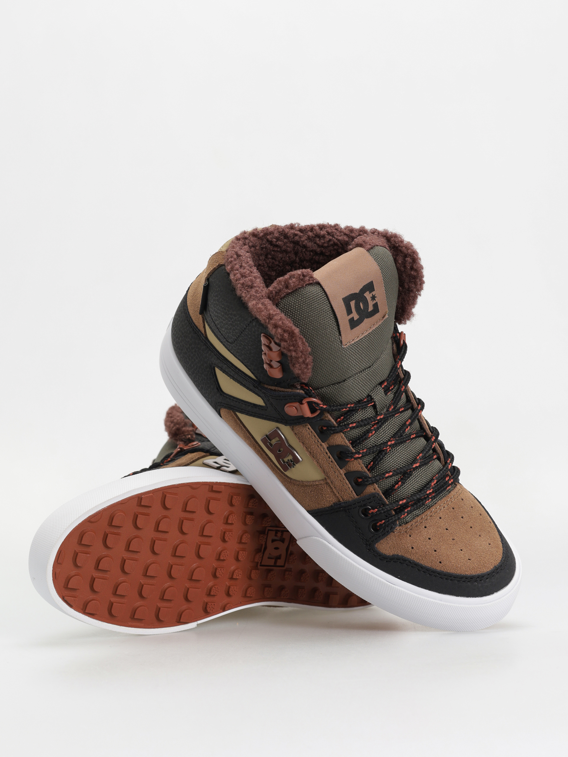DC Pure Ht Wc Wnt Shoes (brown/brown/green)