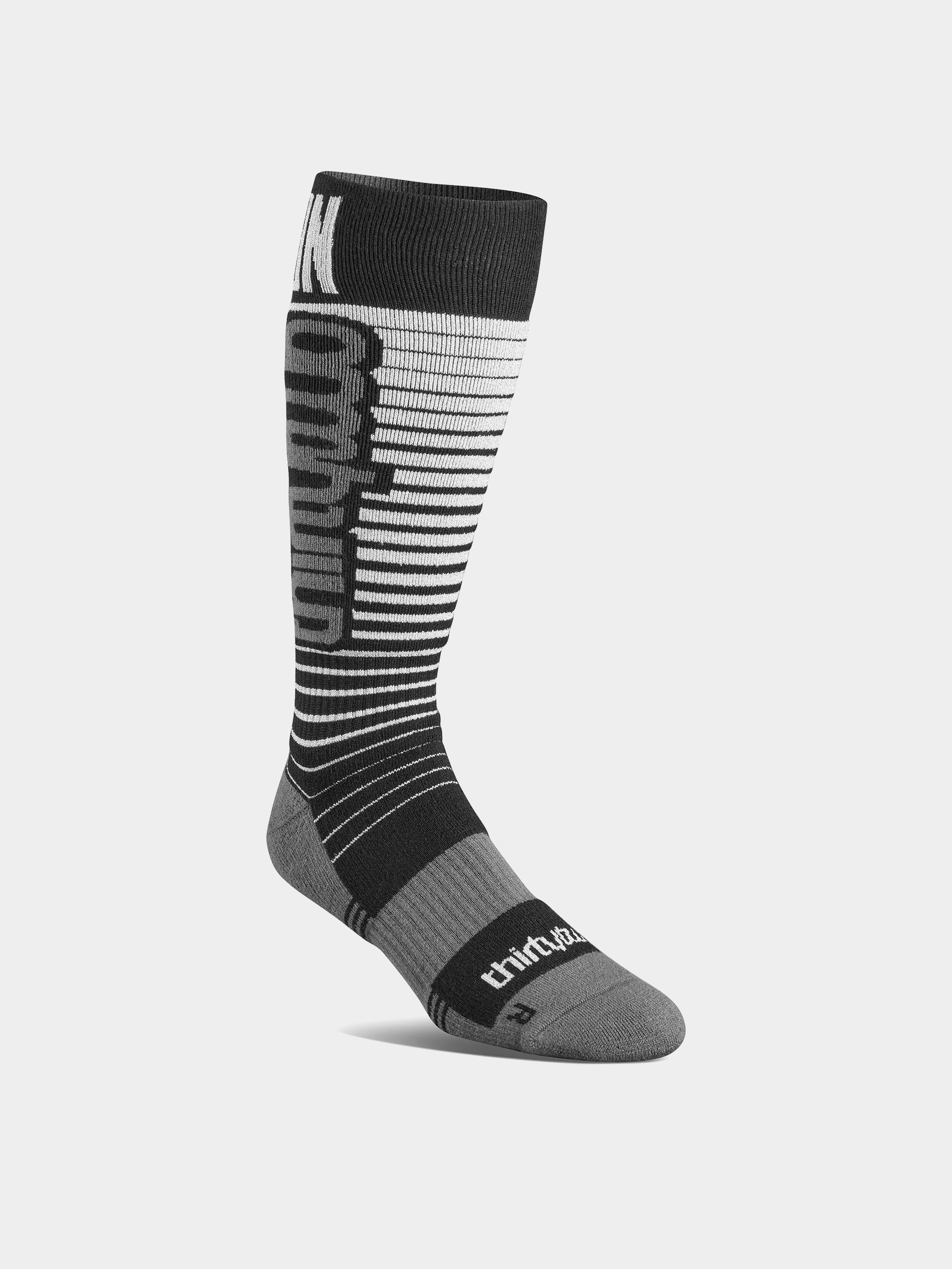 ThirtyTwo Socken Signature Merino (black/silver)