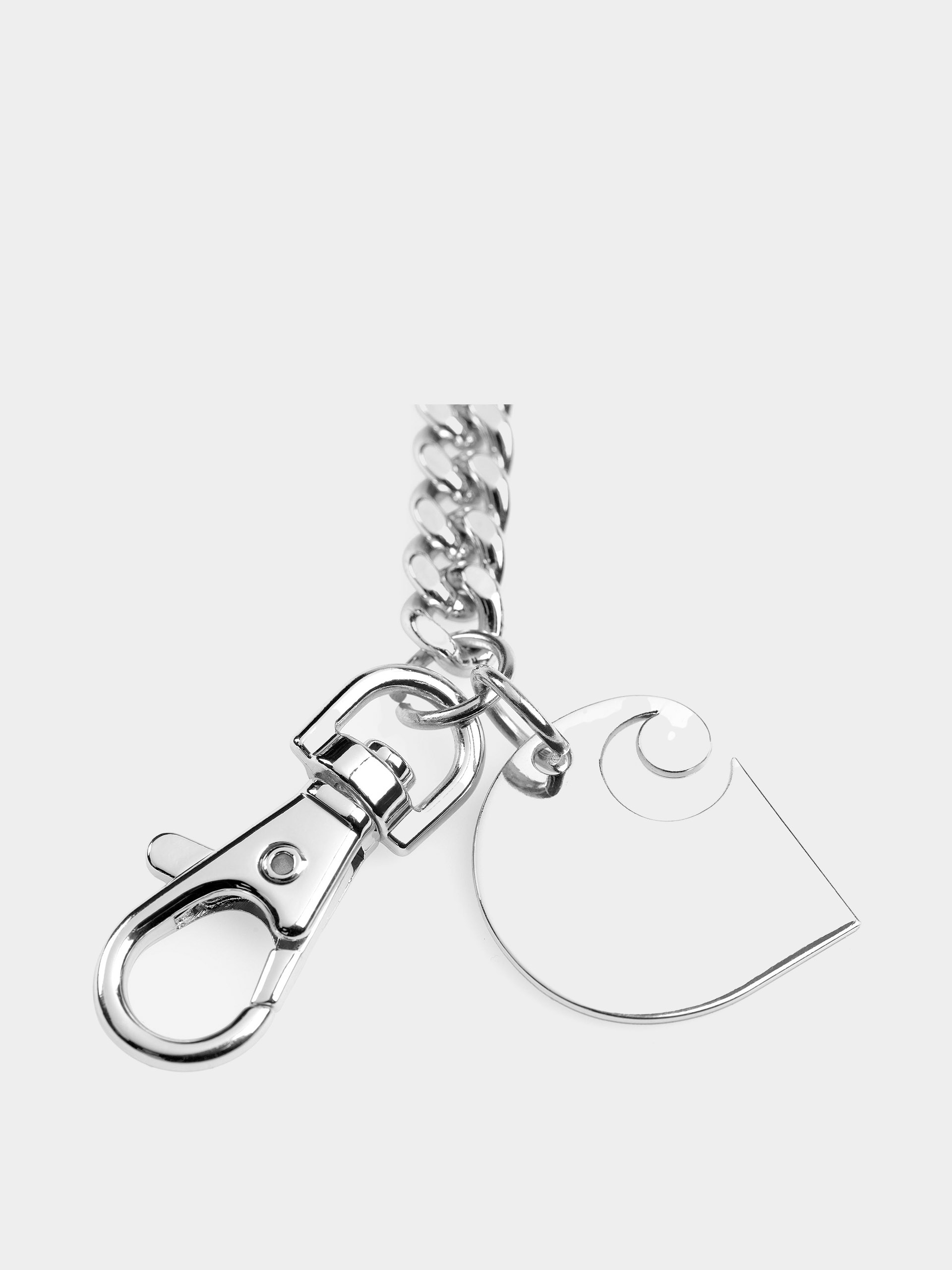 Carhartt WIP Keychain Cuban Link (silver)