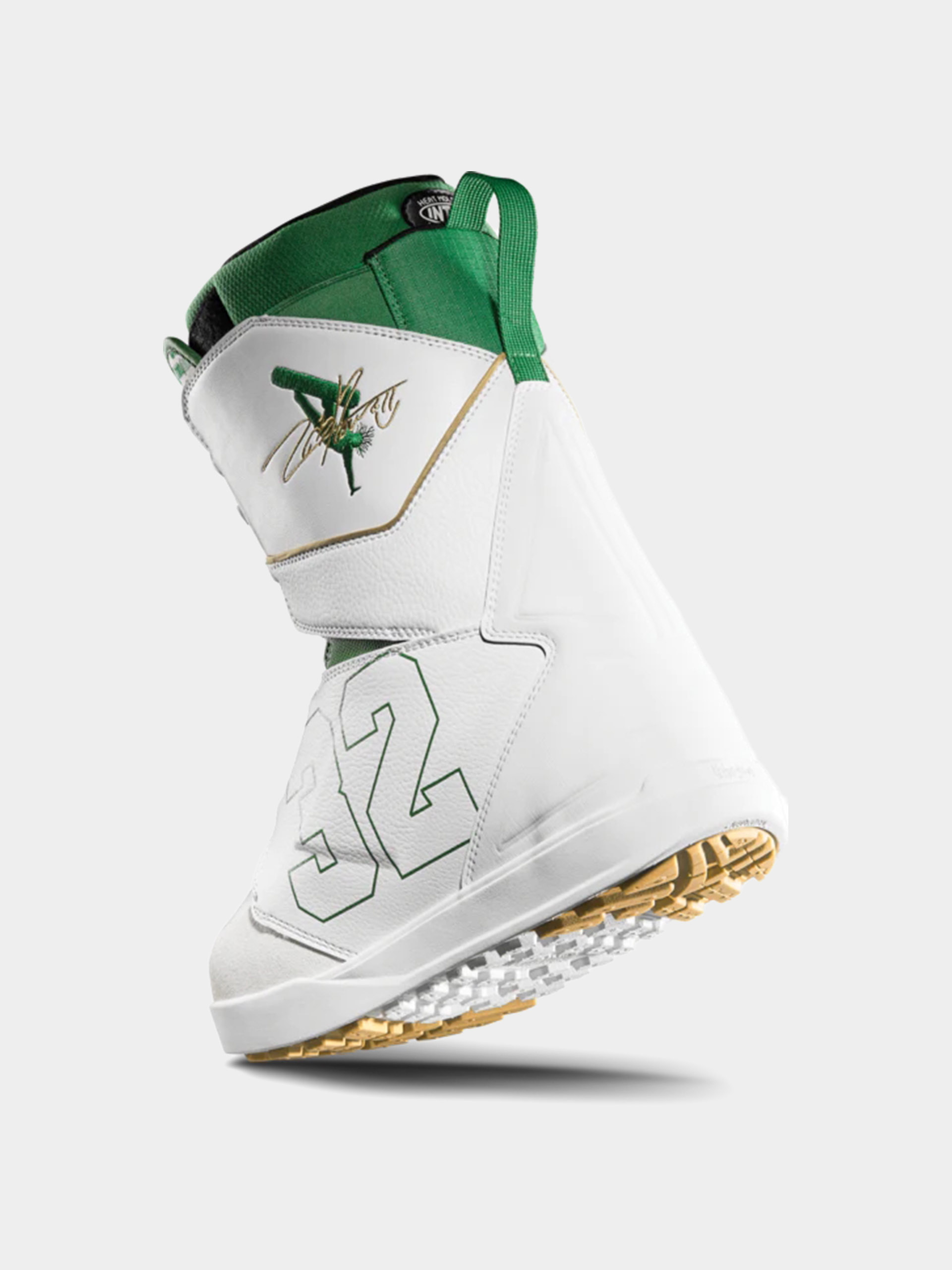 Mens ThirtyTwo Snowboard boots Lashed Double Boa Powell (white/green)