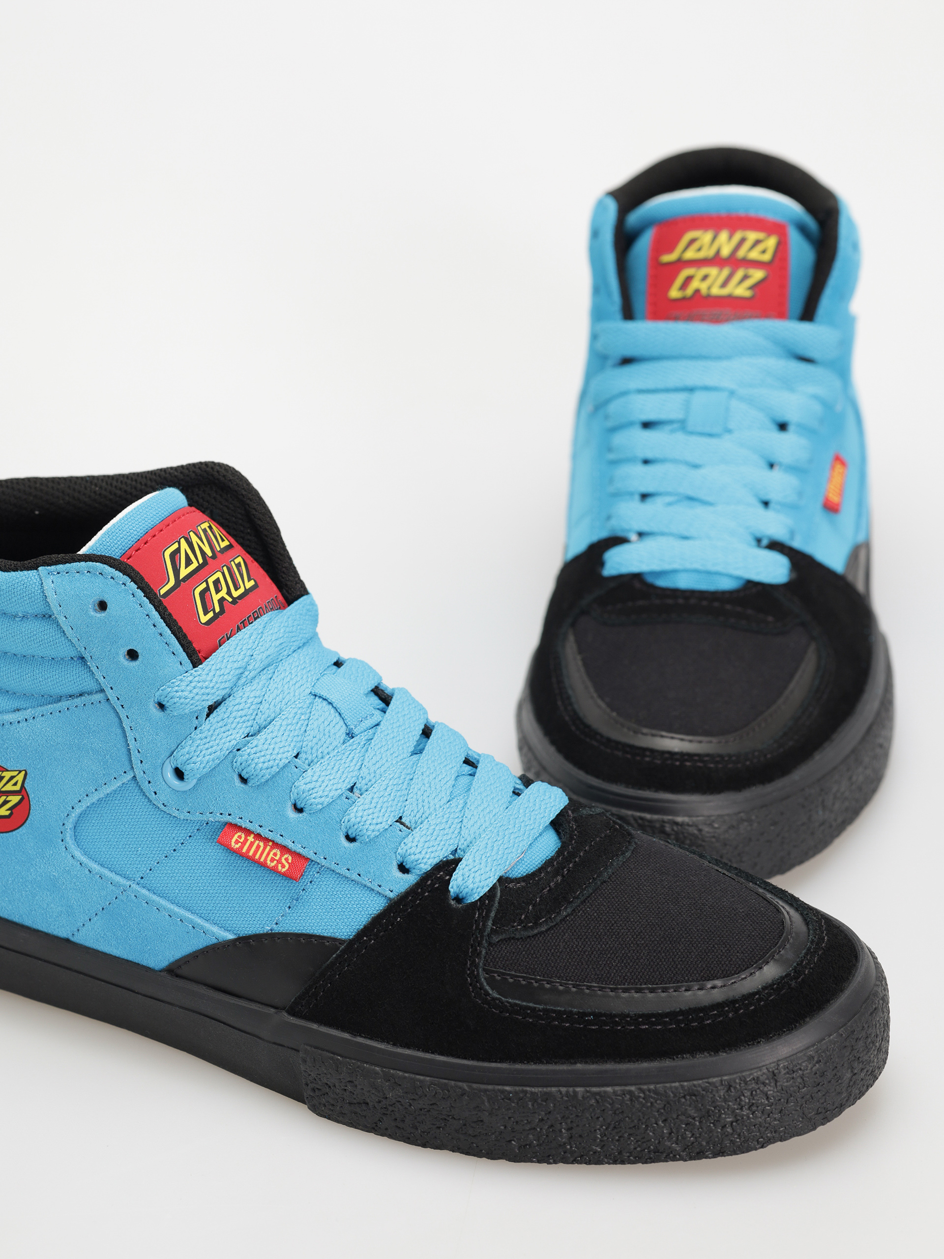 Etnies Shoes Screw Vulc Mid X Santa Cruz (black/blue/black)