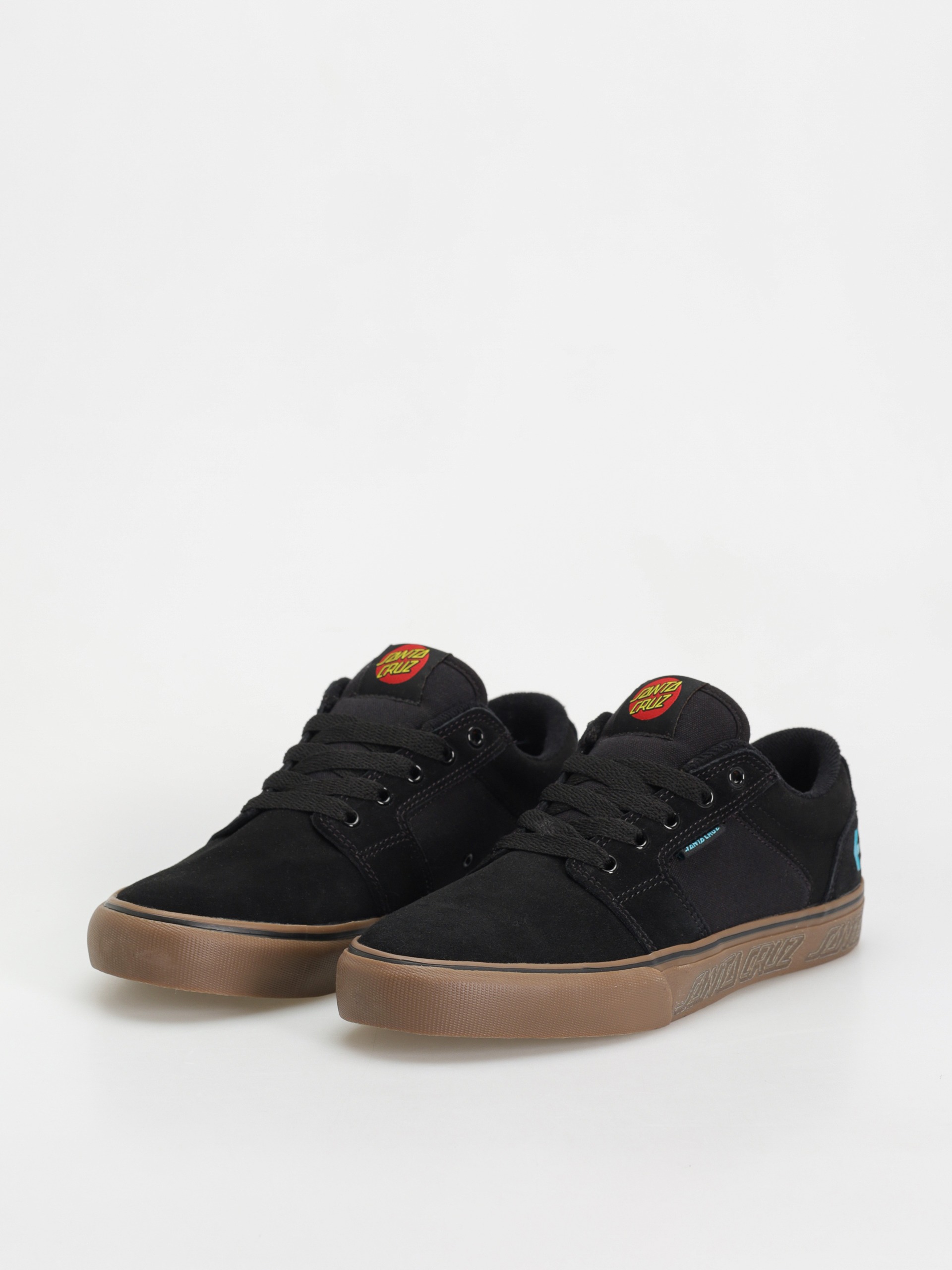 Etnies Shoes Barge Ls X Santa Cruz (black/gum)