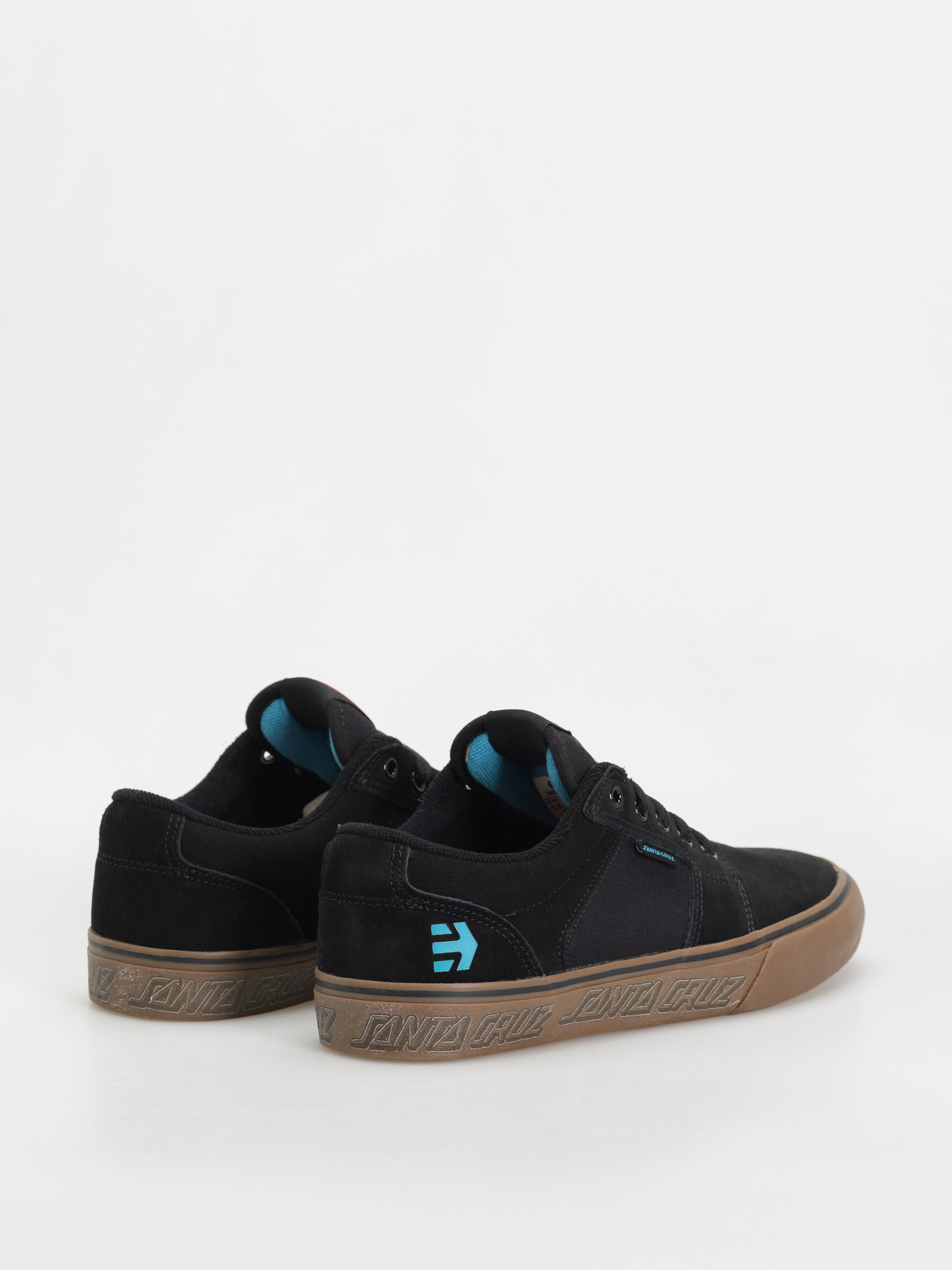 Etnies Shoes Barge Ls X Santa Cruz (black/gum)