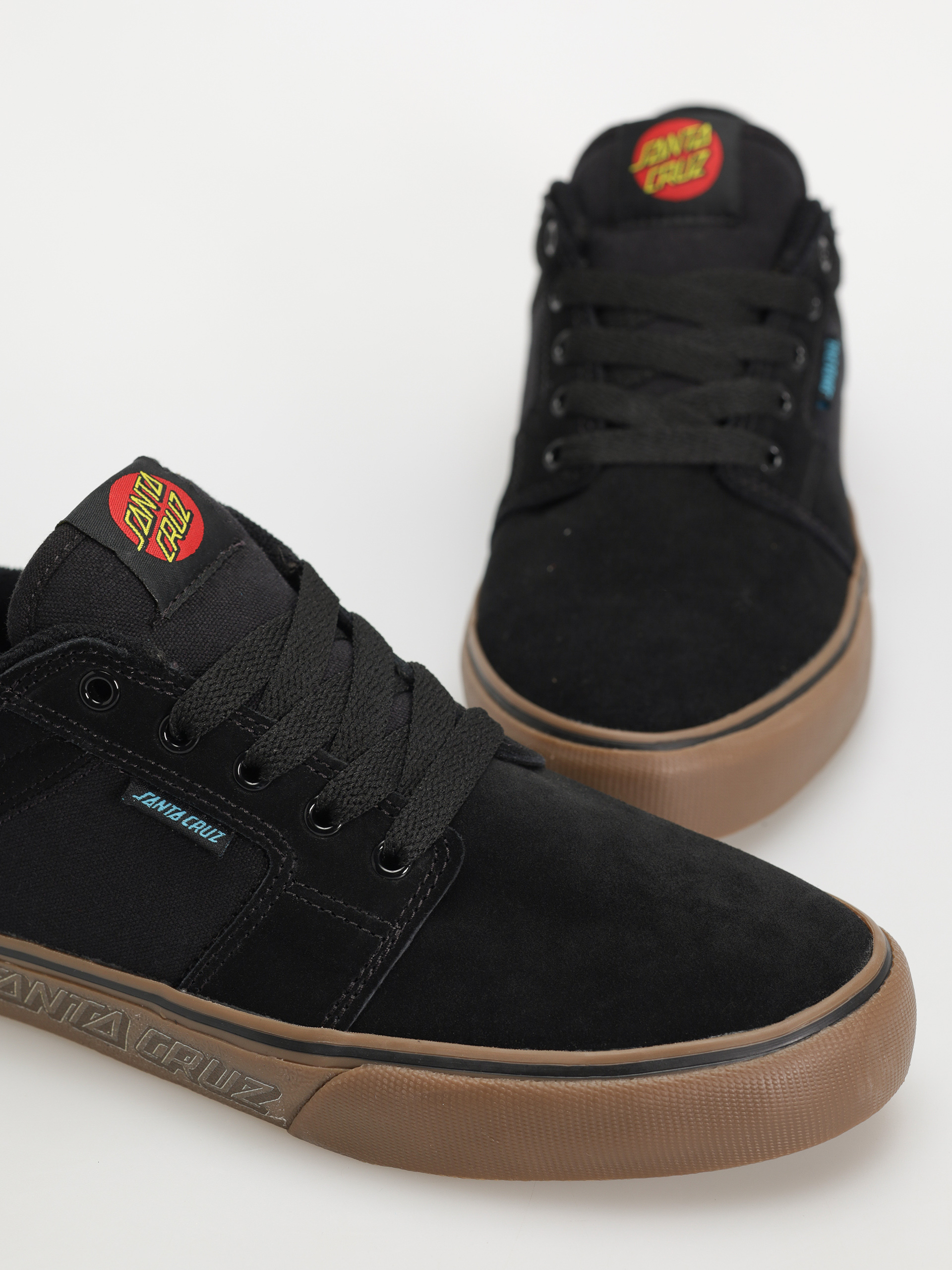 Etnies Shoes Barge Ls X Santa Cruz (black/gum)