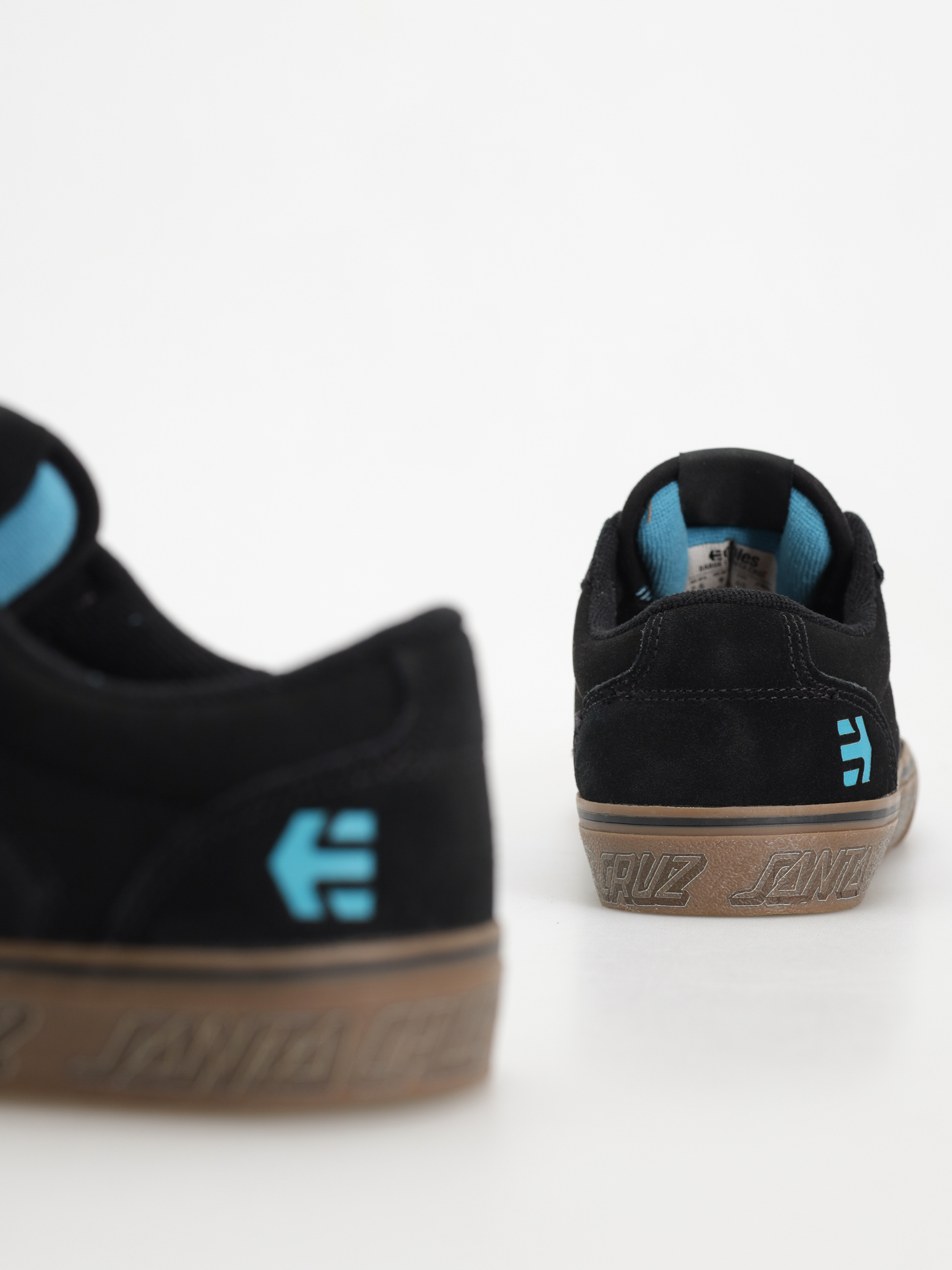 Etnies Shoes Barge Ls X Santa Cruz (black/gum)