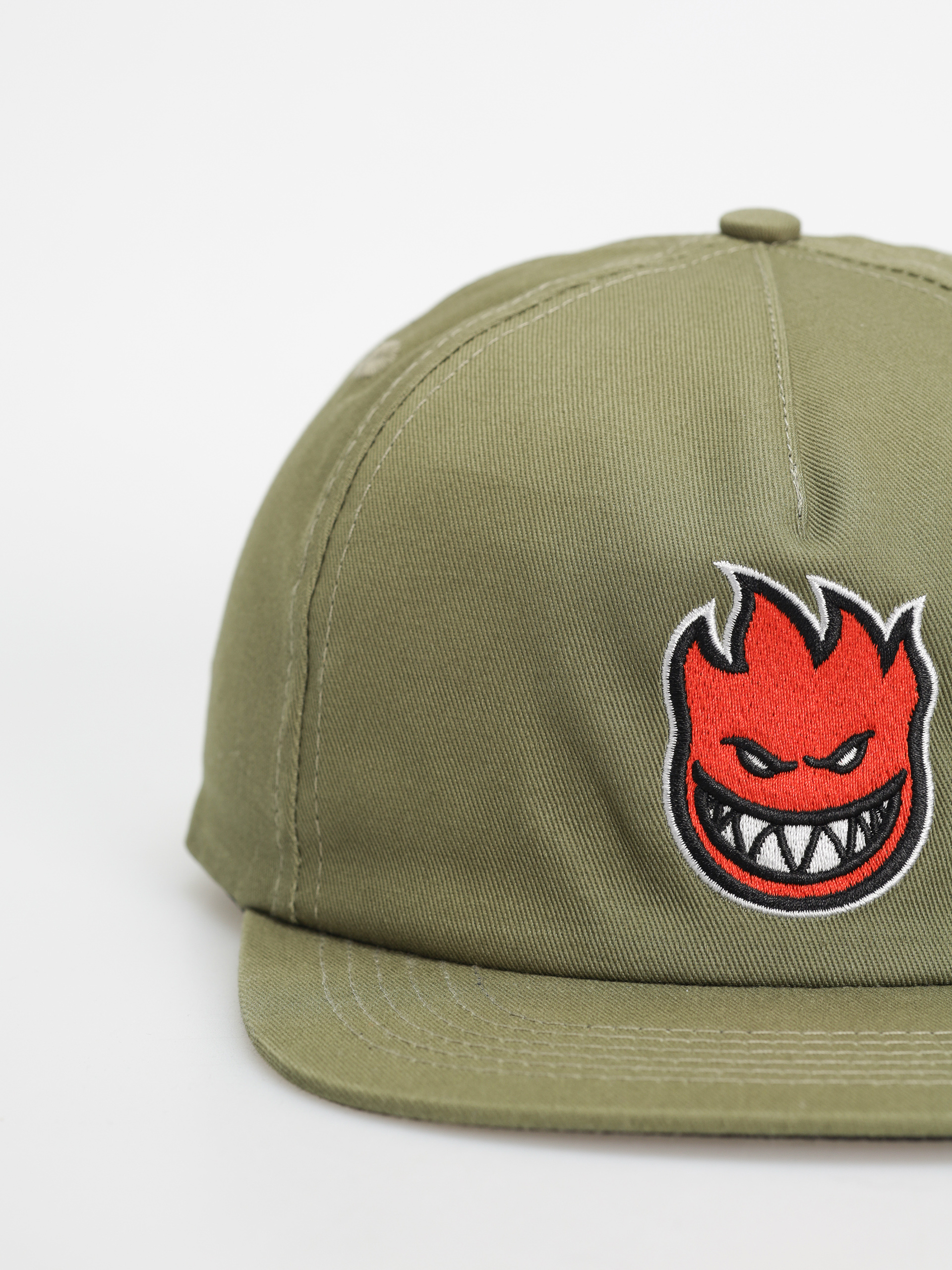 Spitfire Bighead Fill Snap Cap - green (olive/red)