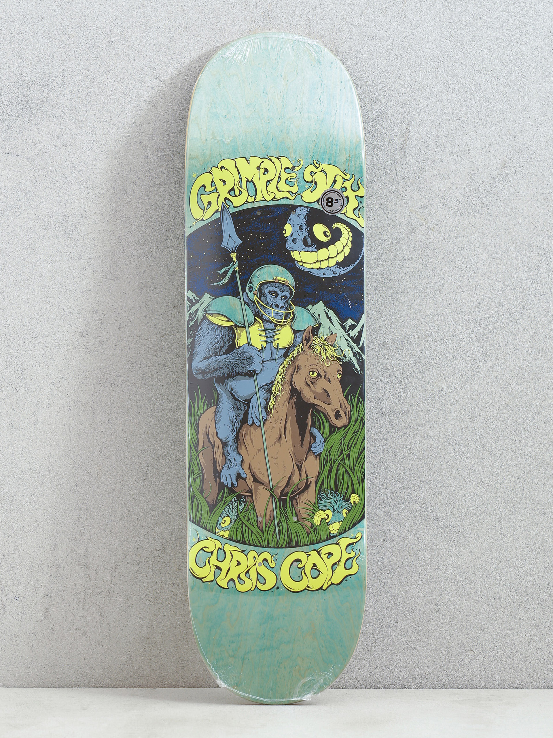 Antihero Grimple Cope Quest Deck (cyan)