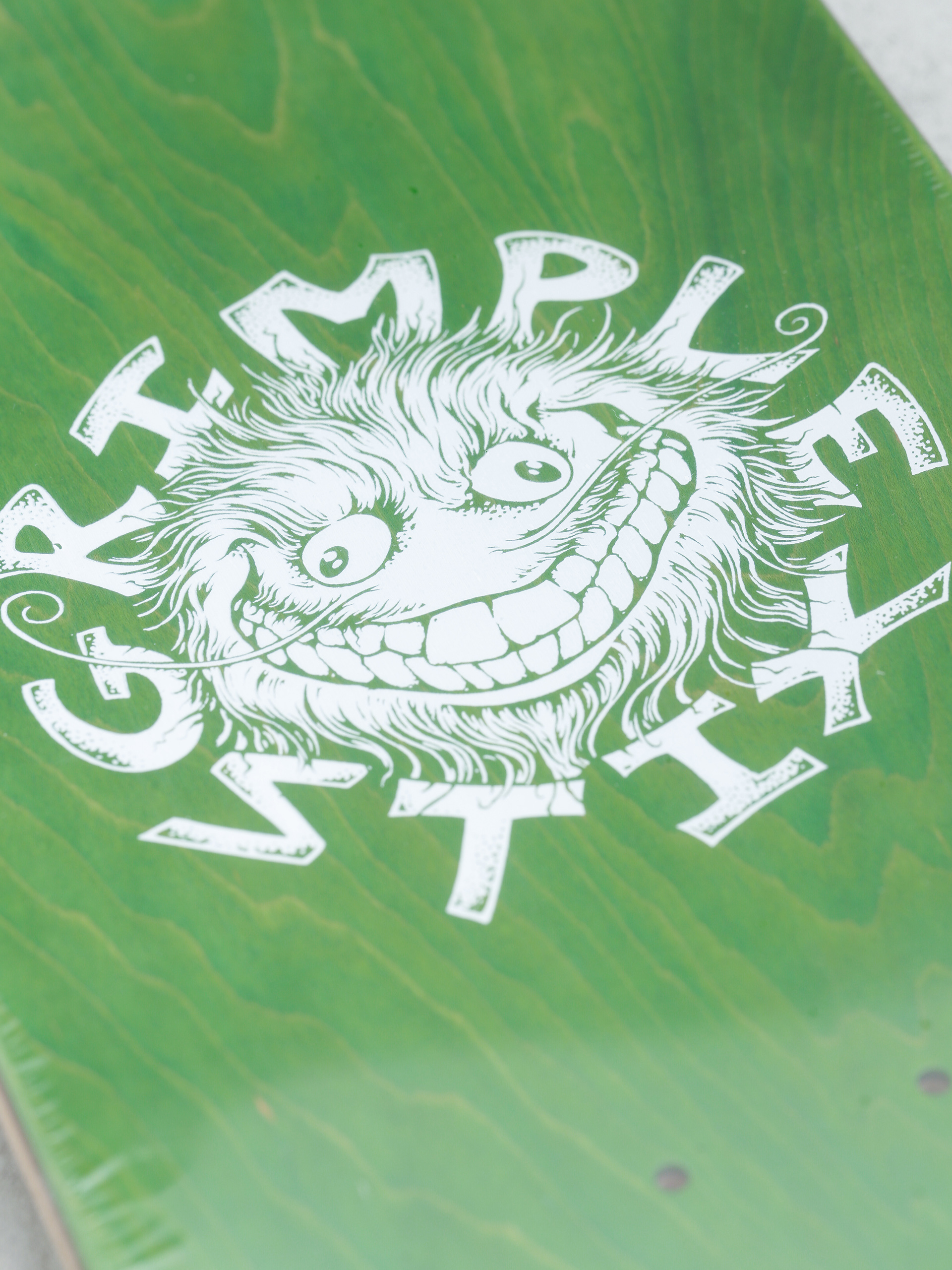 Antihero Grimple Cope Quest Deck (cyan)