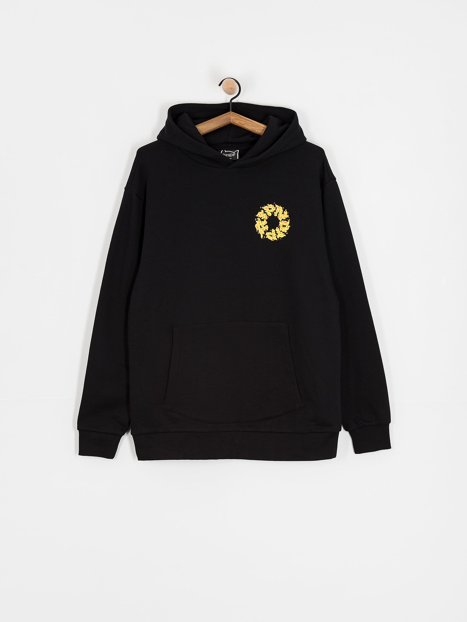 RipNDip Hoodie Burn In Heck HD (black)