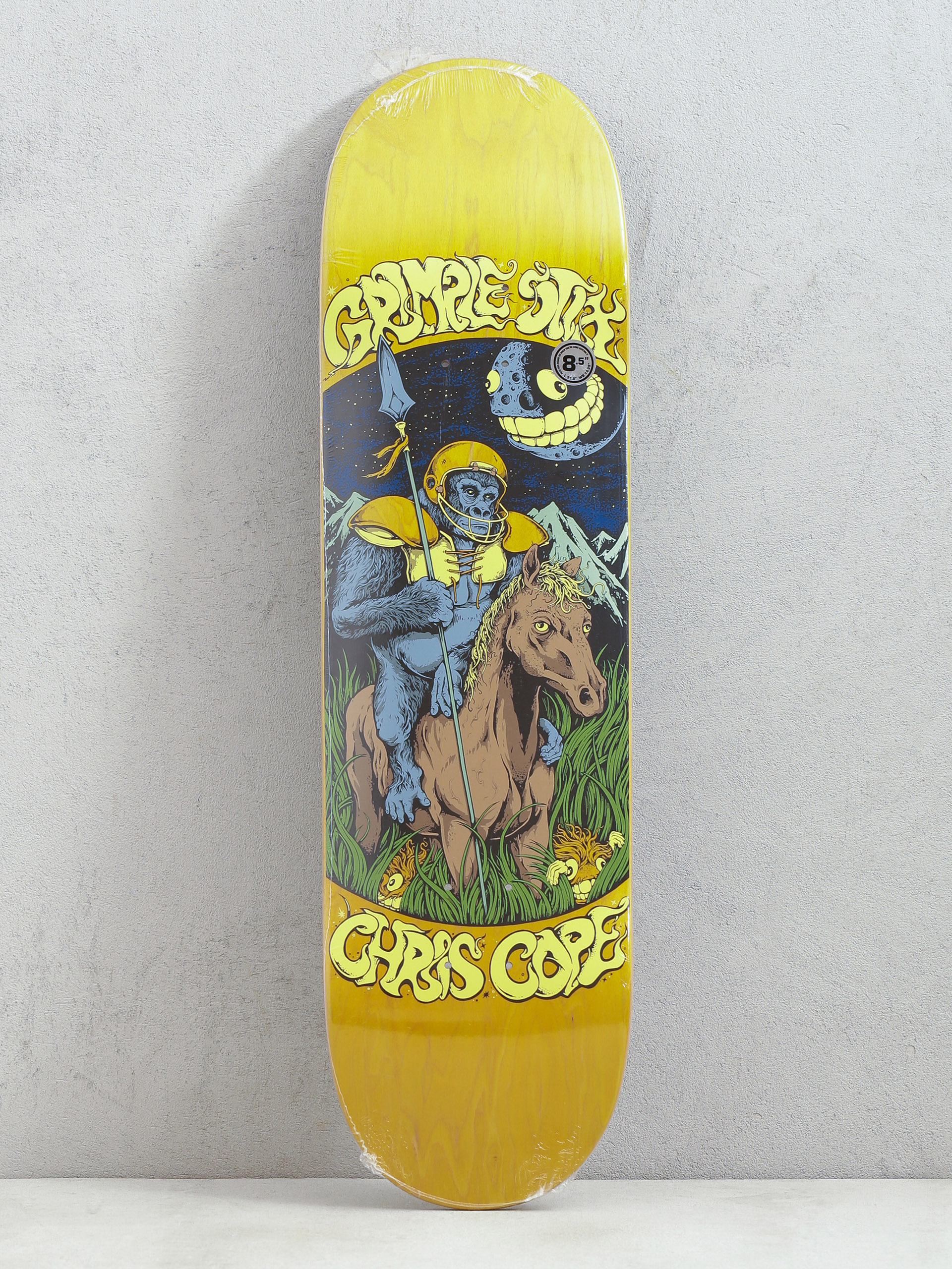 Antihero Deck Grimple Cope Quest (yellow)