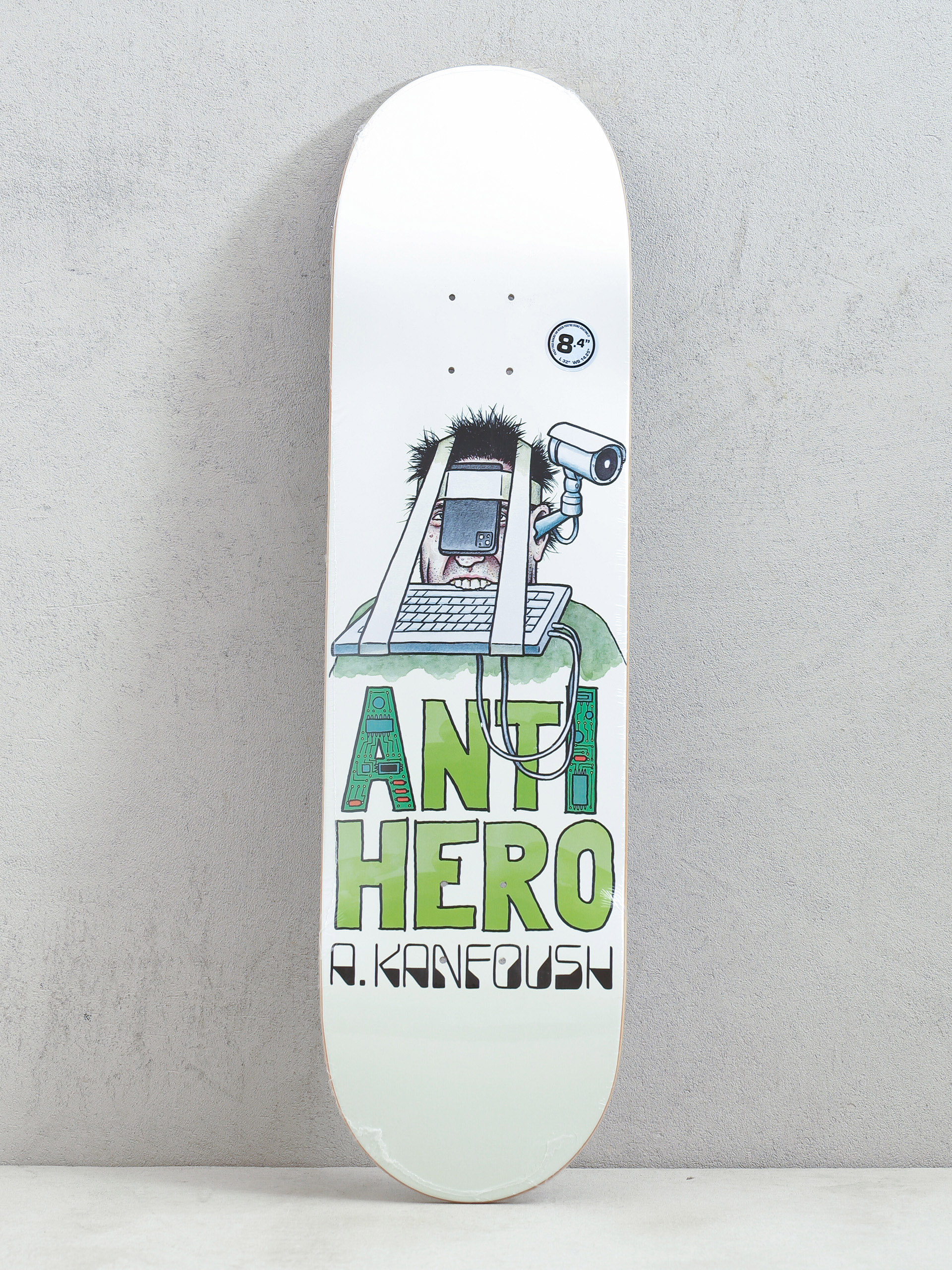 Antihero Deck Kanfoush Anti Intl (beige)