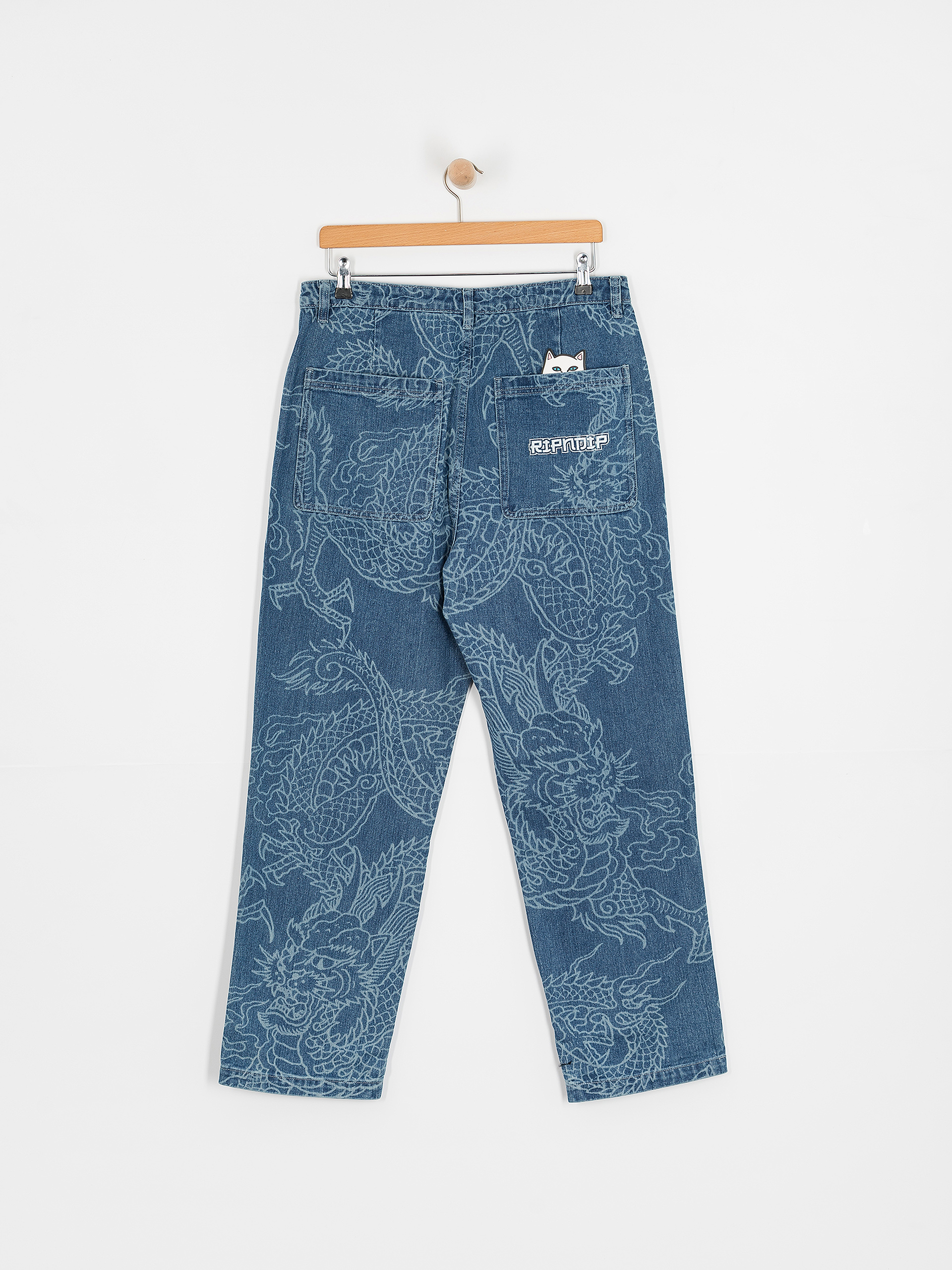 RipNDip Pants Haku Denim - blue (dark wash) RipNDip Pants Haku Denim - blue (dark wash)