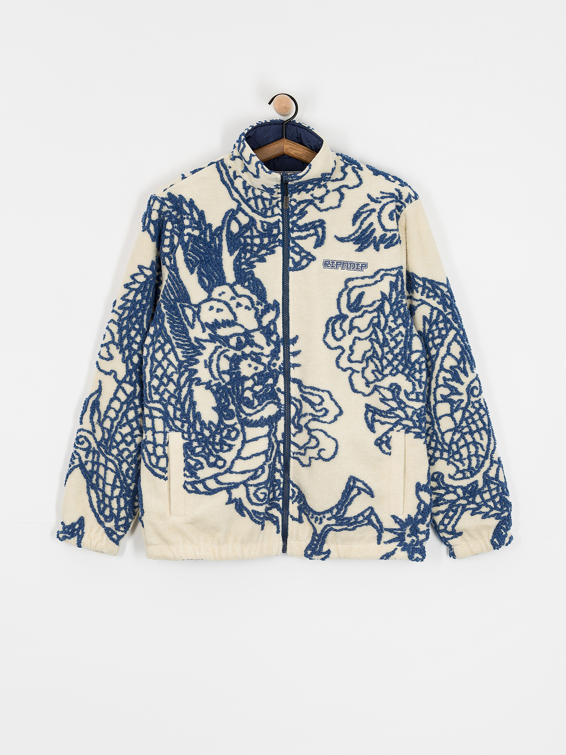 RipNDip Jacket Haku Reversible (off white/navy)