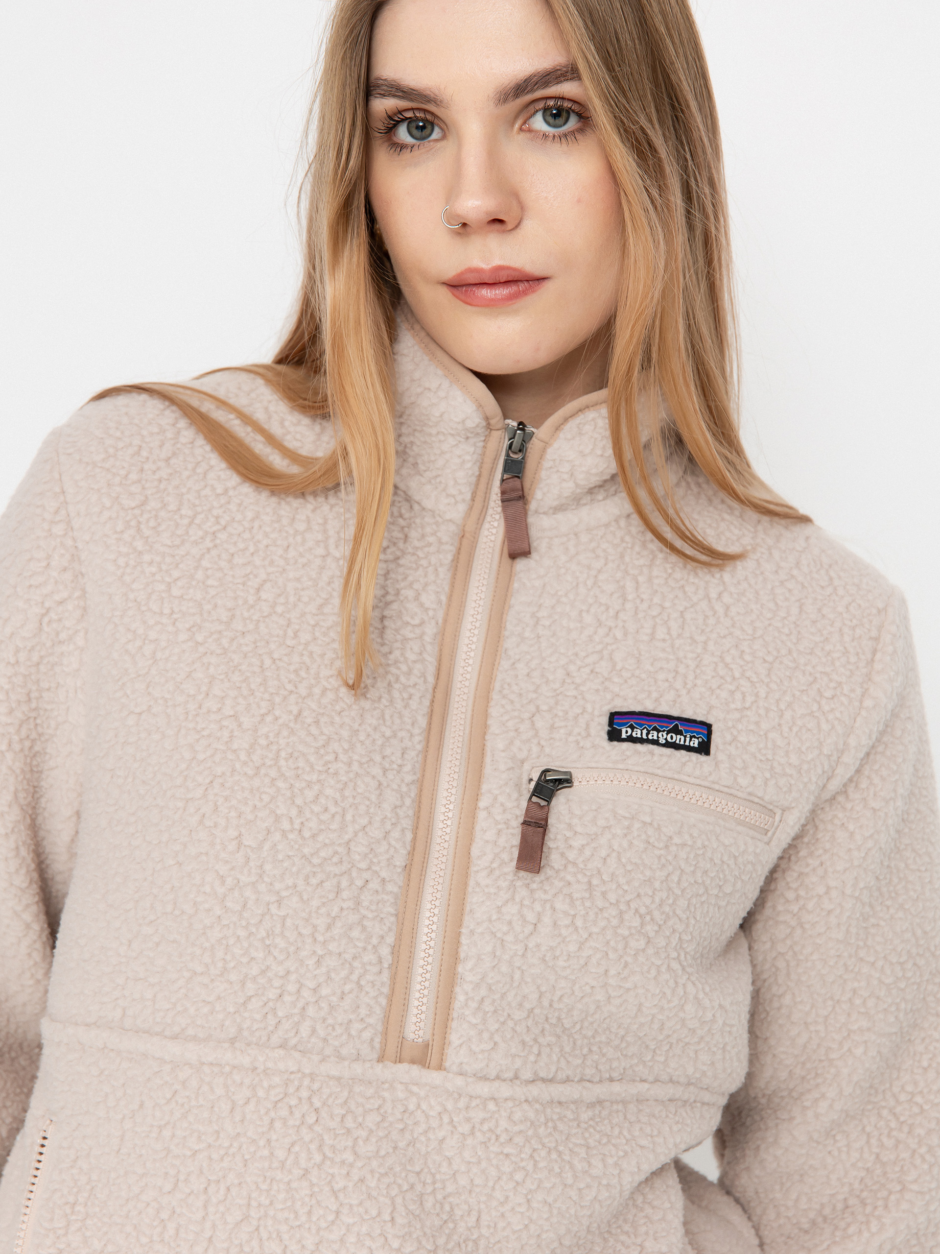 Patagonia Retro Pile Marsupial Wmn Fleece - green (shroom taupe)