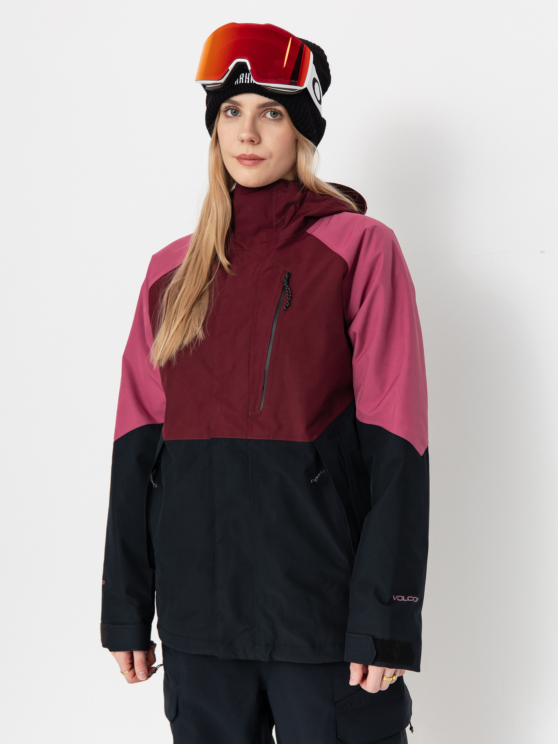Damen Volcom V.Co Aris Ins Gore Snowboard Jacke (burgundy)