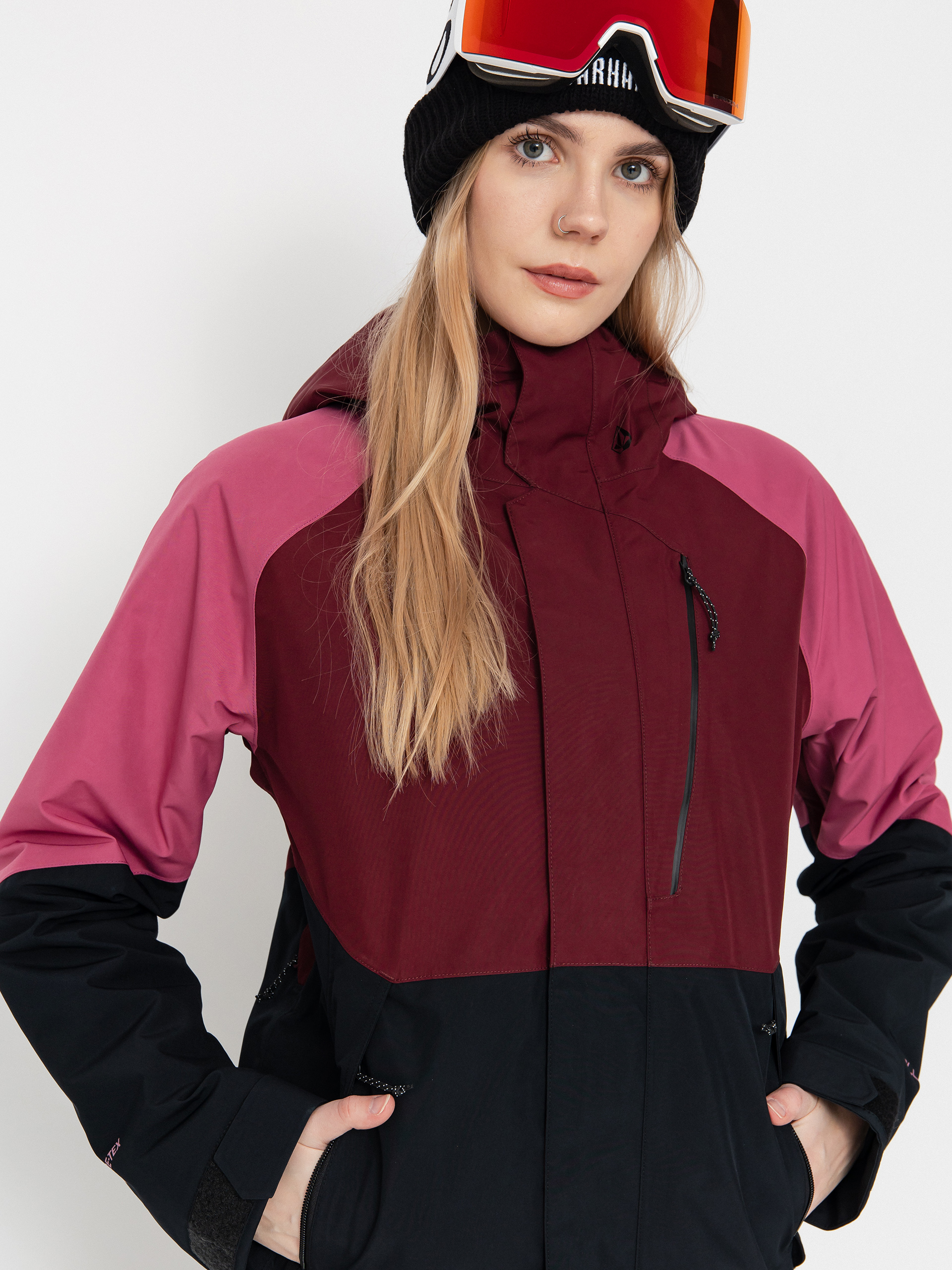 Damen Volcom V.Co Aris Ins Gore Snowboard Jacke (burgundy)
