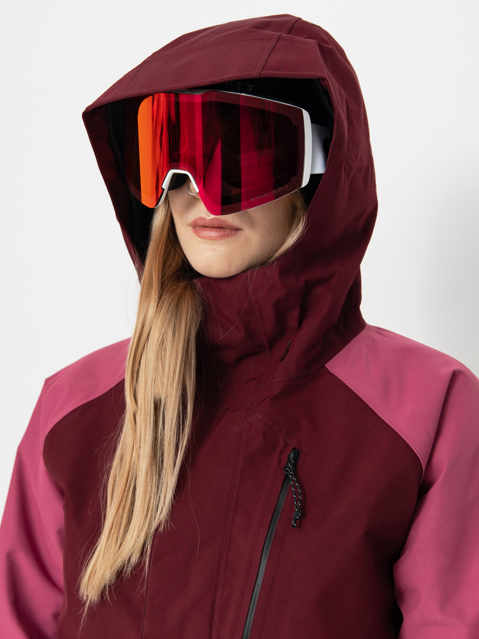 Womens Volcom V.Co Aris Ins Gore Snowboard jacket (burgundy)