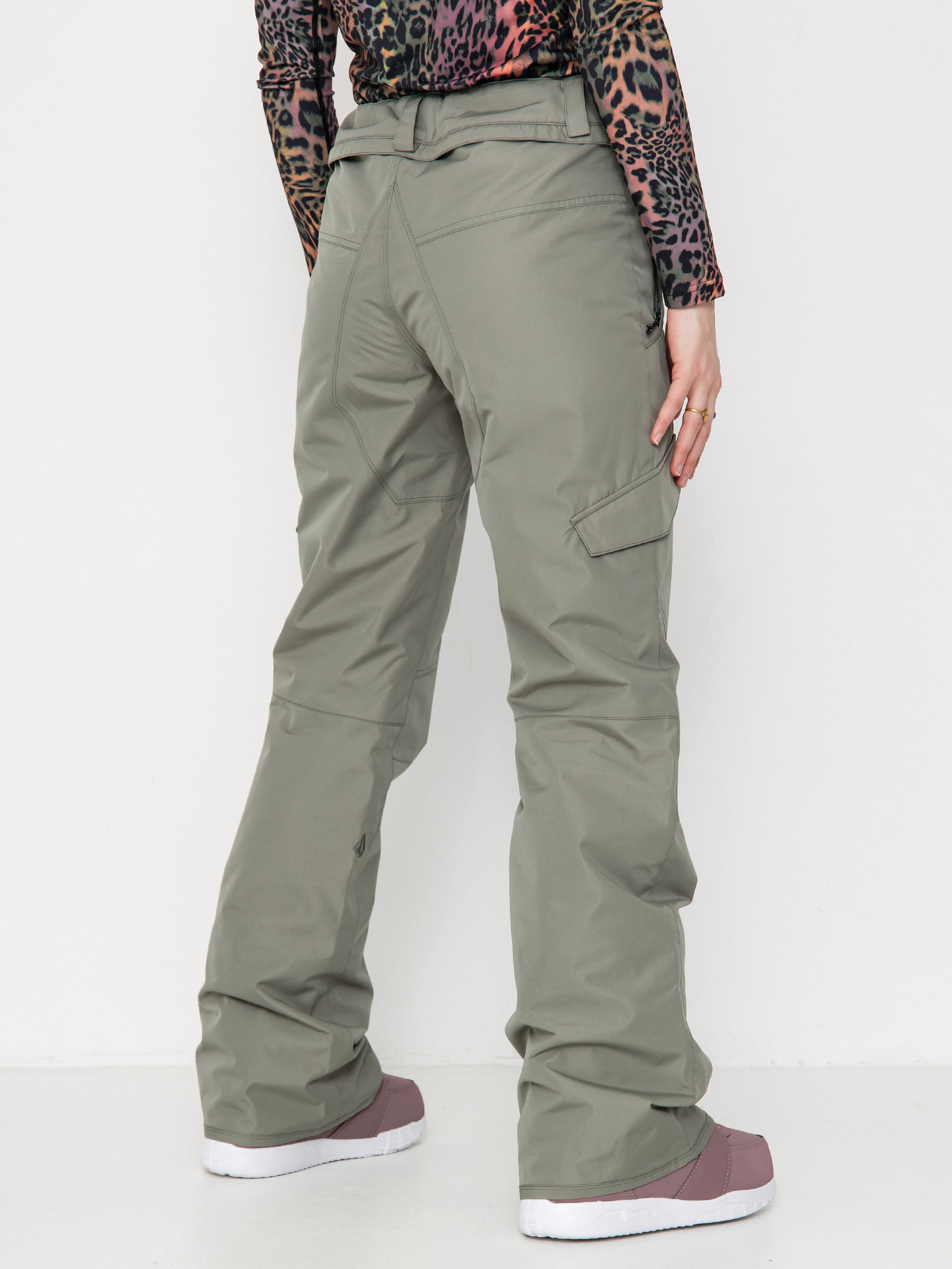 Womens Volcom Bridger Ins Snowboard pants (lichen green)