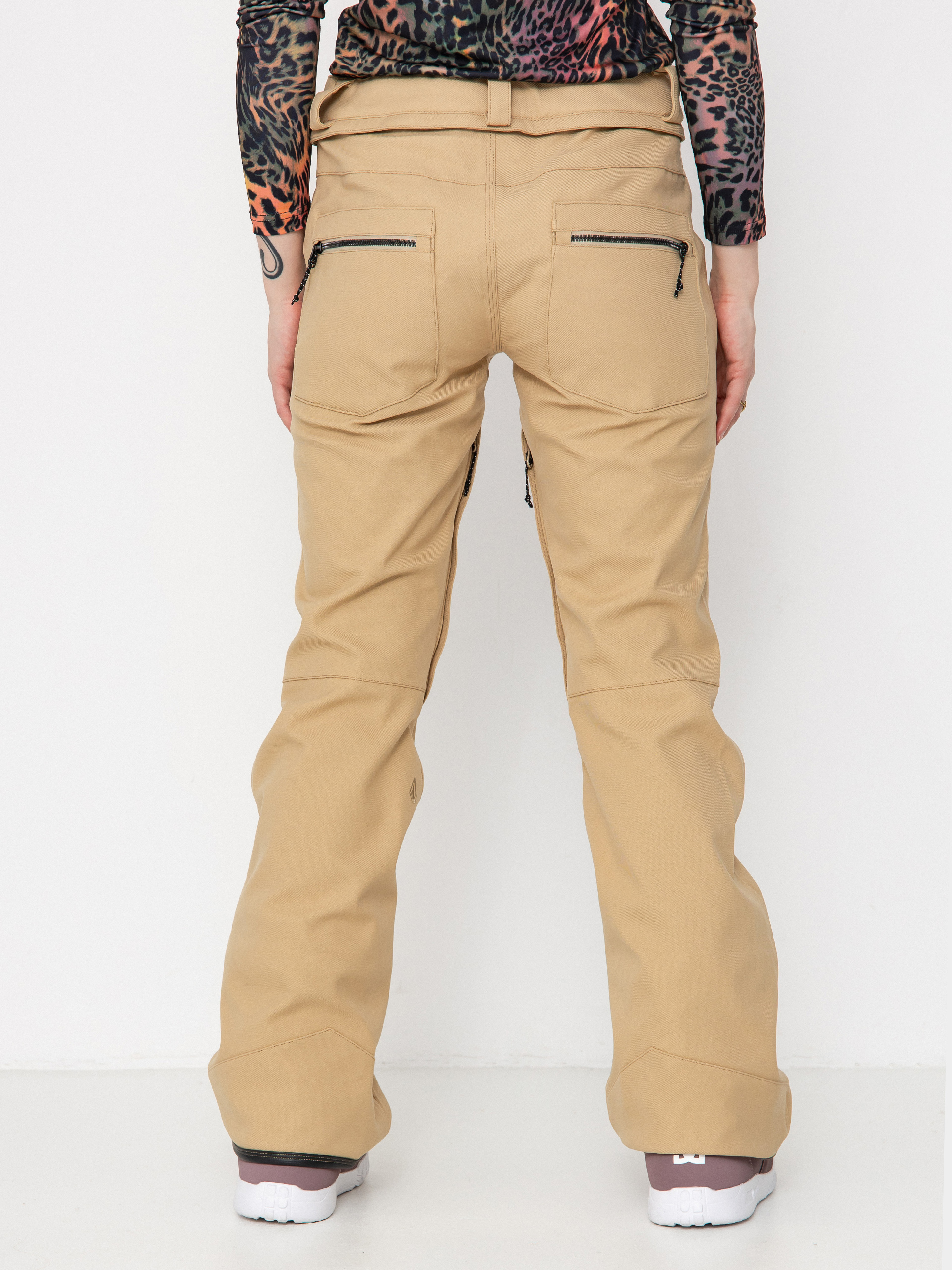 Damen Volcom Snowboard Hose Genus Stretch (sand)