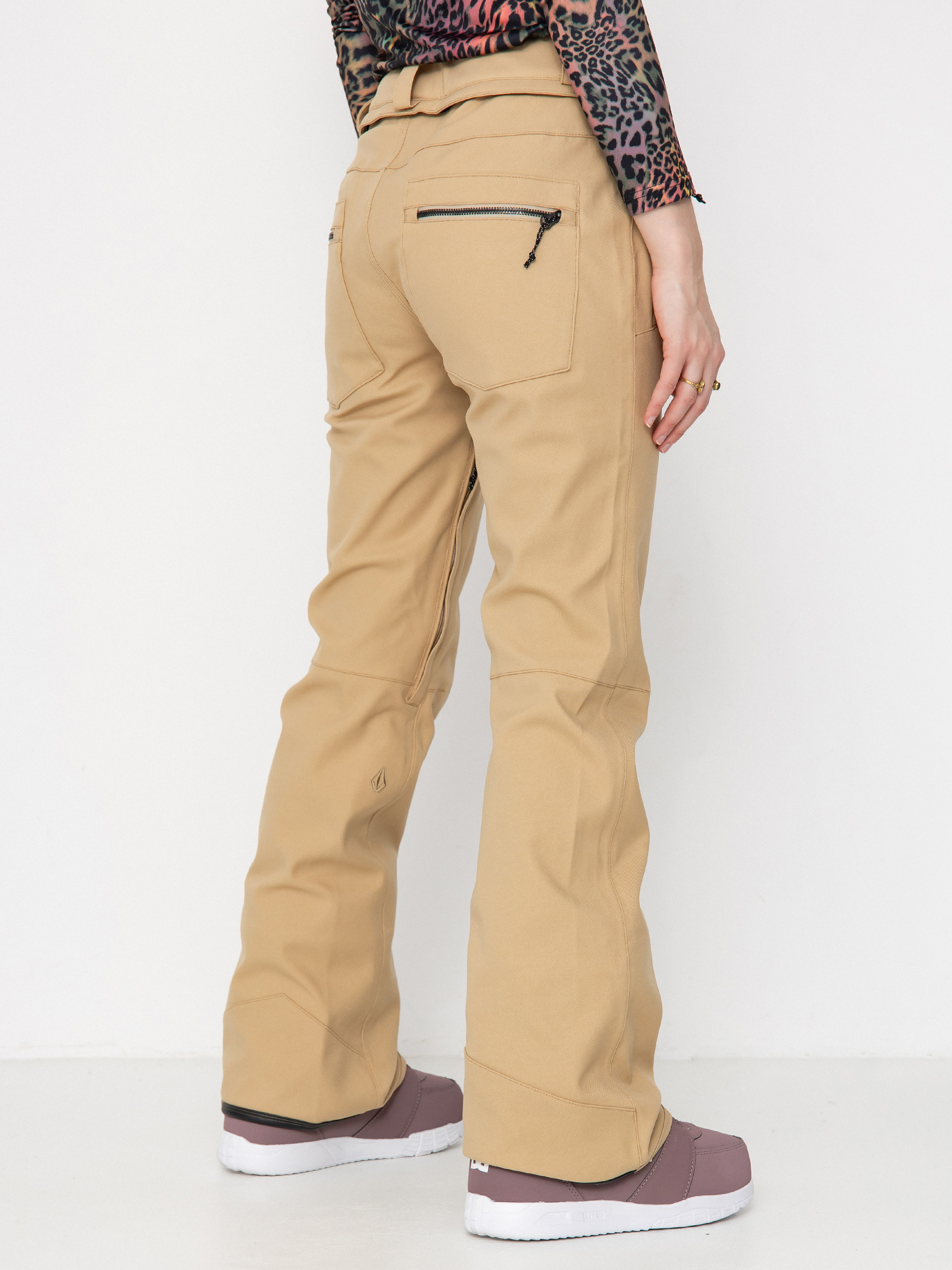 Damen Volcom Snowboard Hose Genus Stretch (sand)