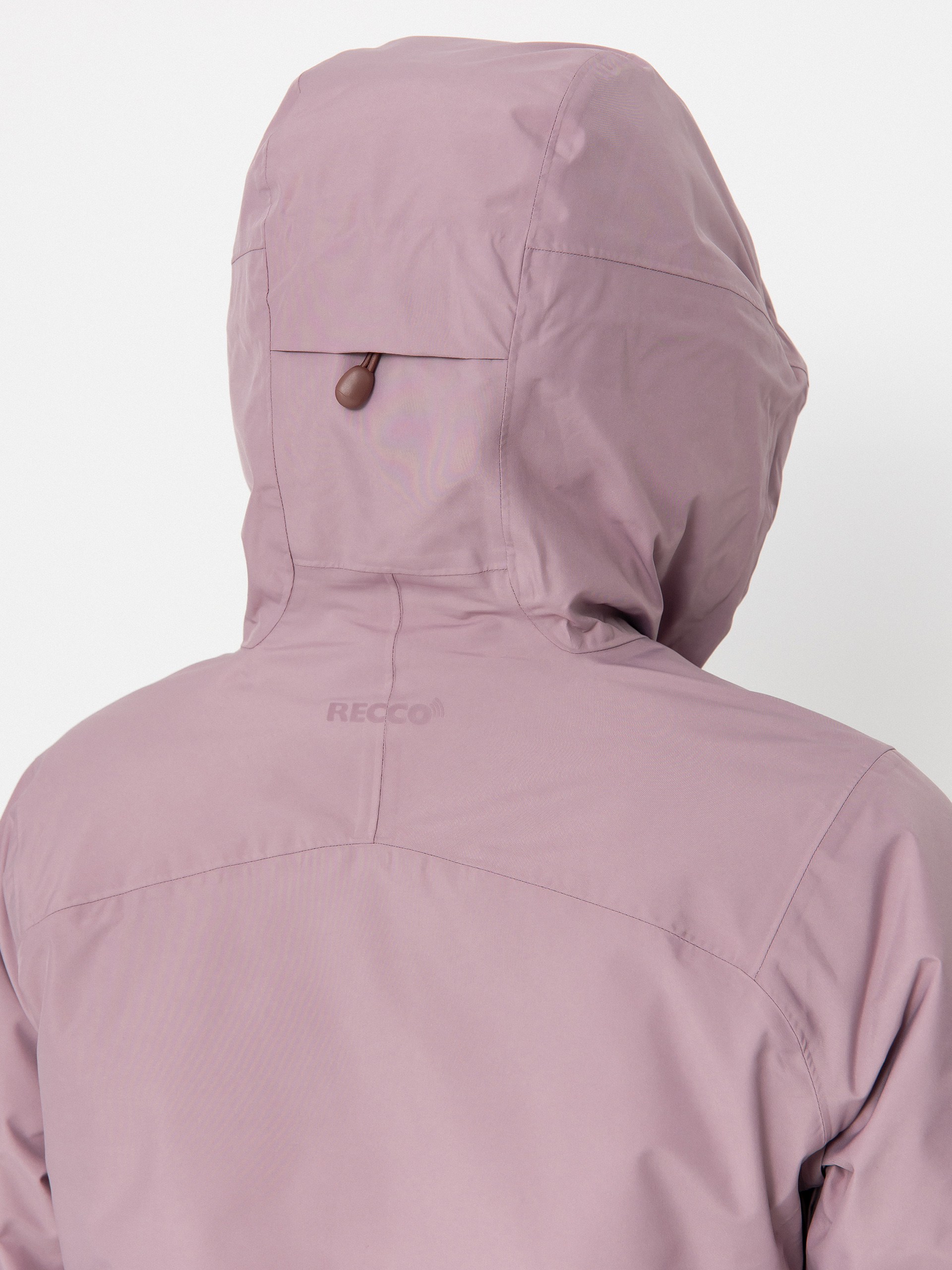 Womens Patagonia Insulated Powder Town Jacket (stormy mauve)