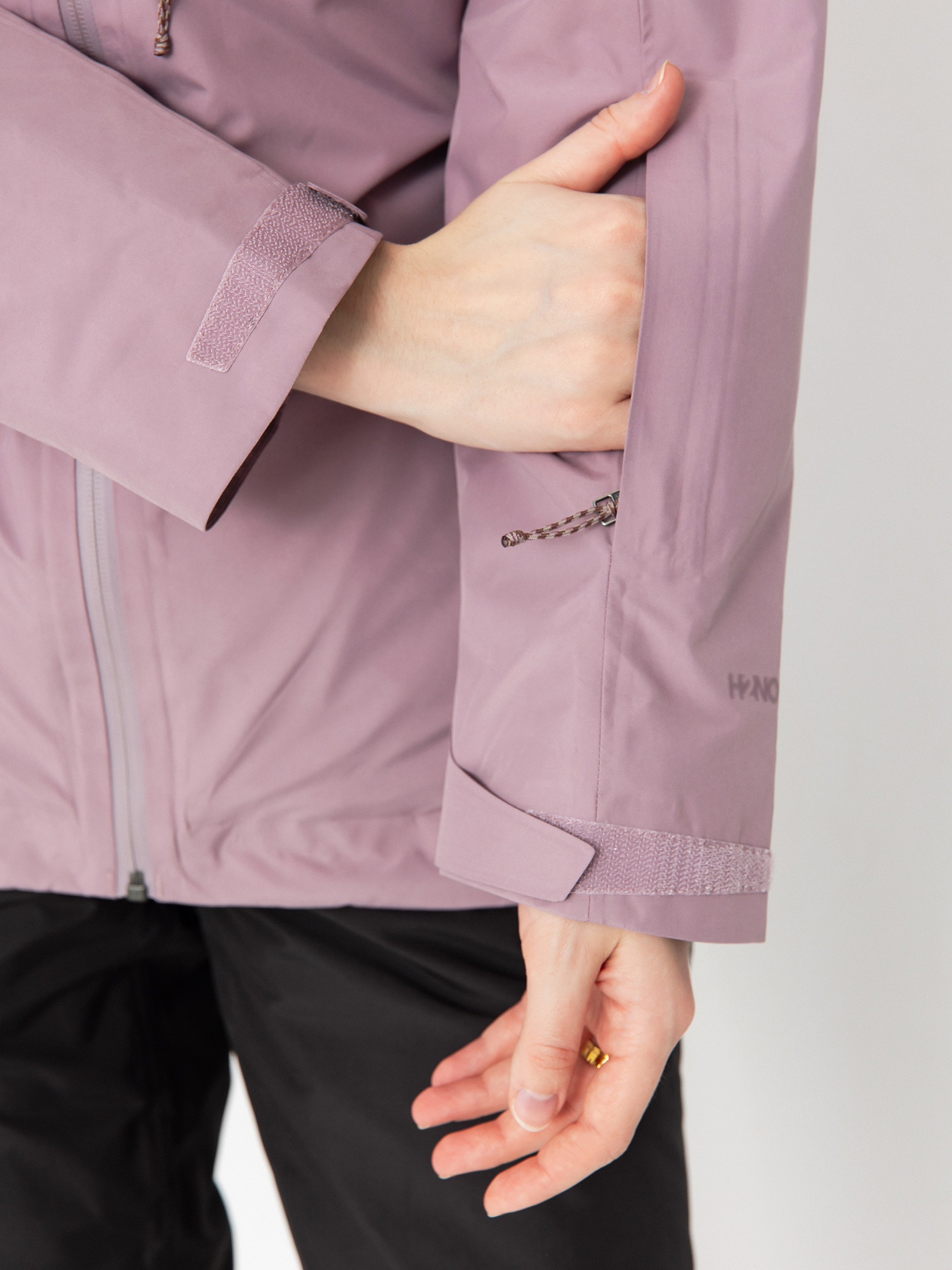 Womens Patagonia Insulated Powder Town Jacket (stormy mauve)