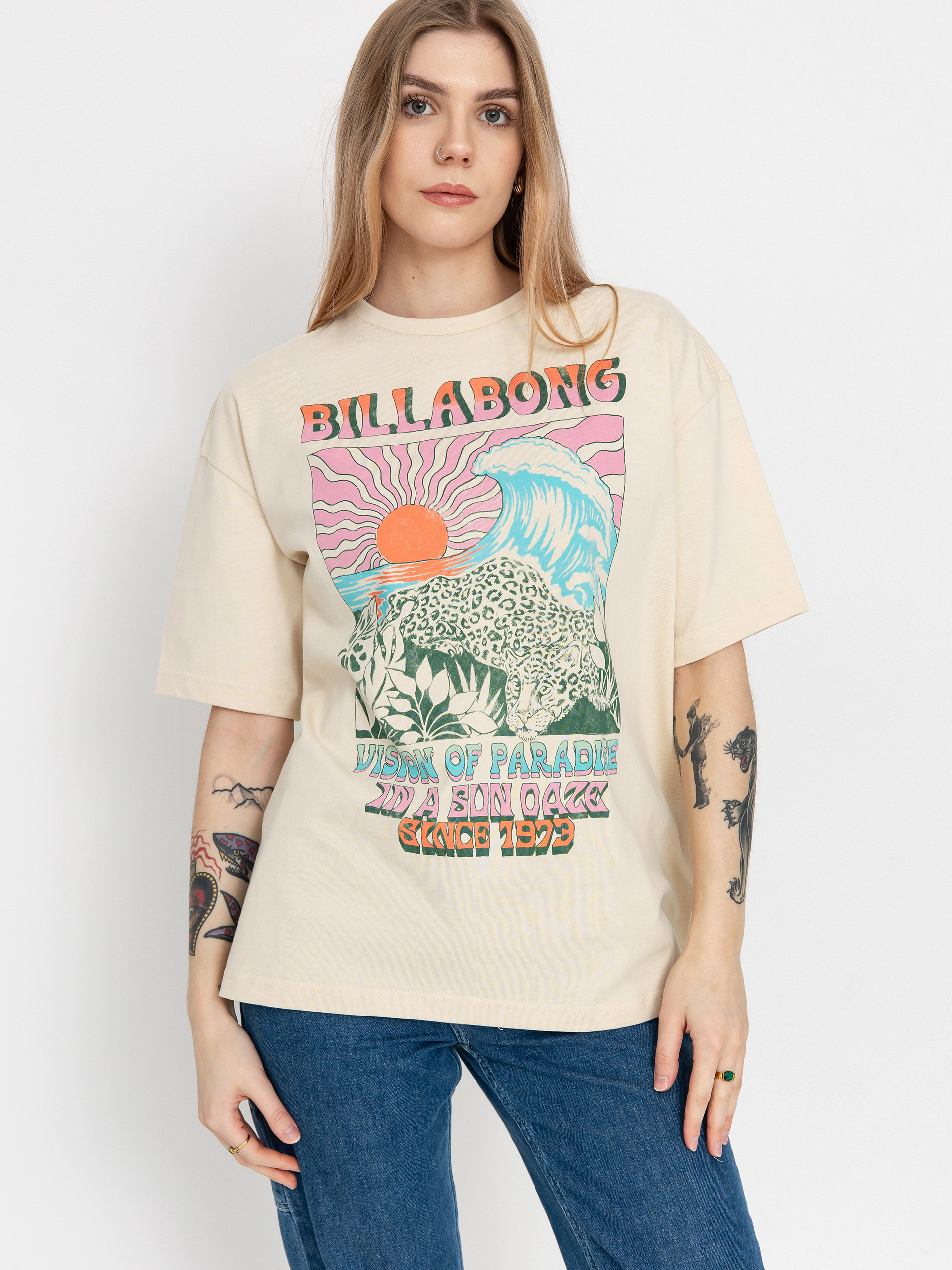 Billabong Vision Of Parad Wmn T-Shirt (white cap)