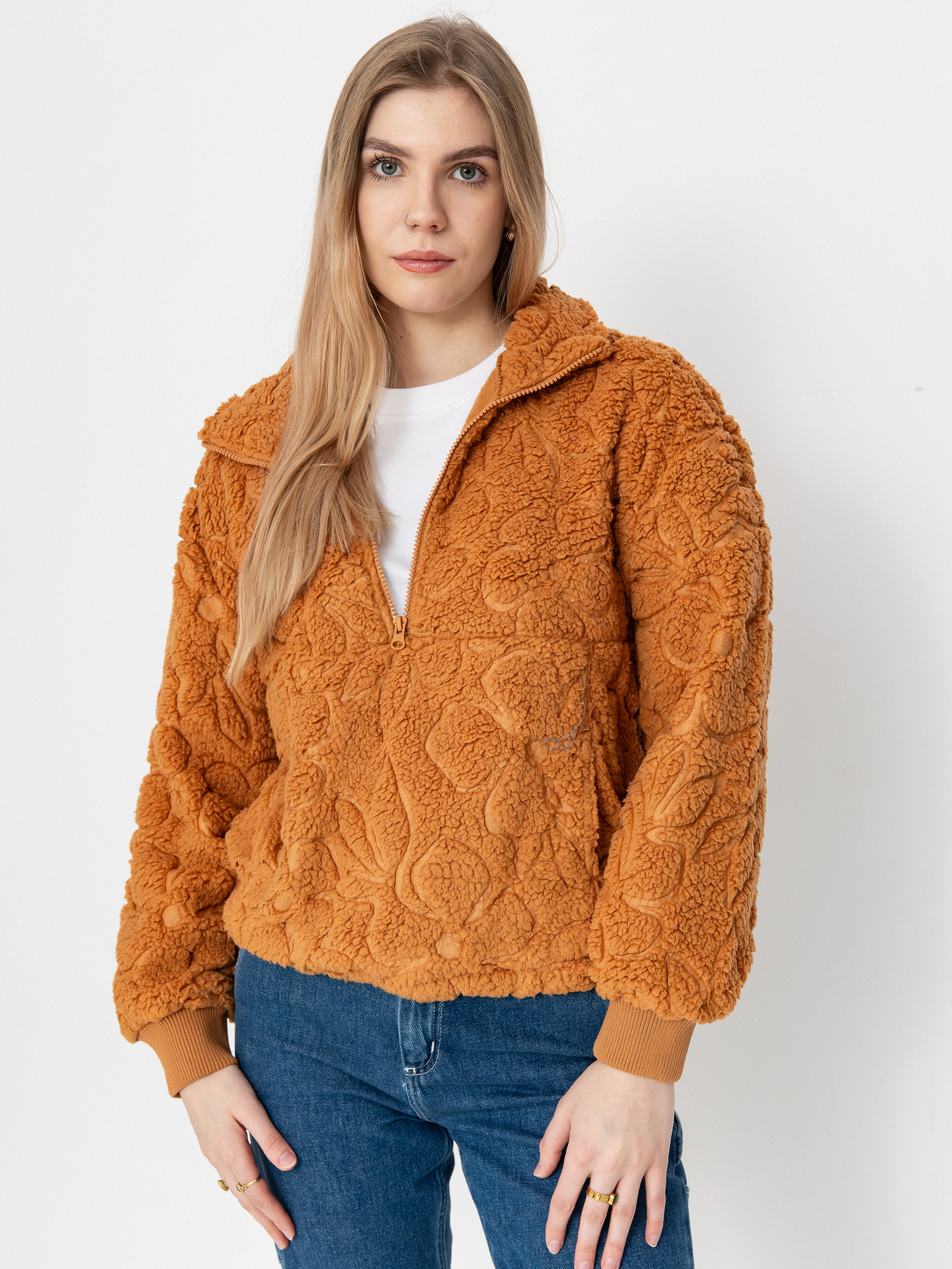 Billabong Fleece Jacke Time Off Wmn (sandalwood)