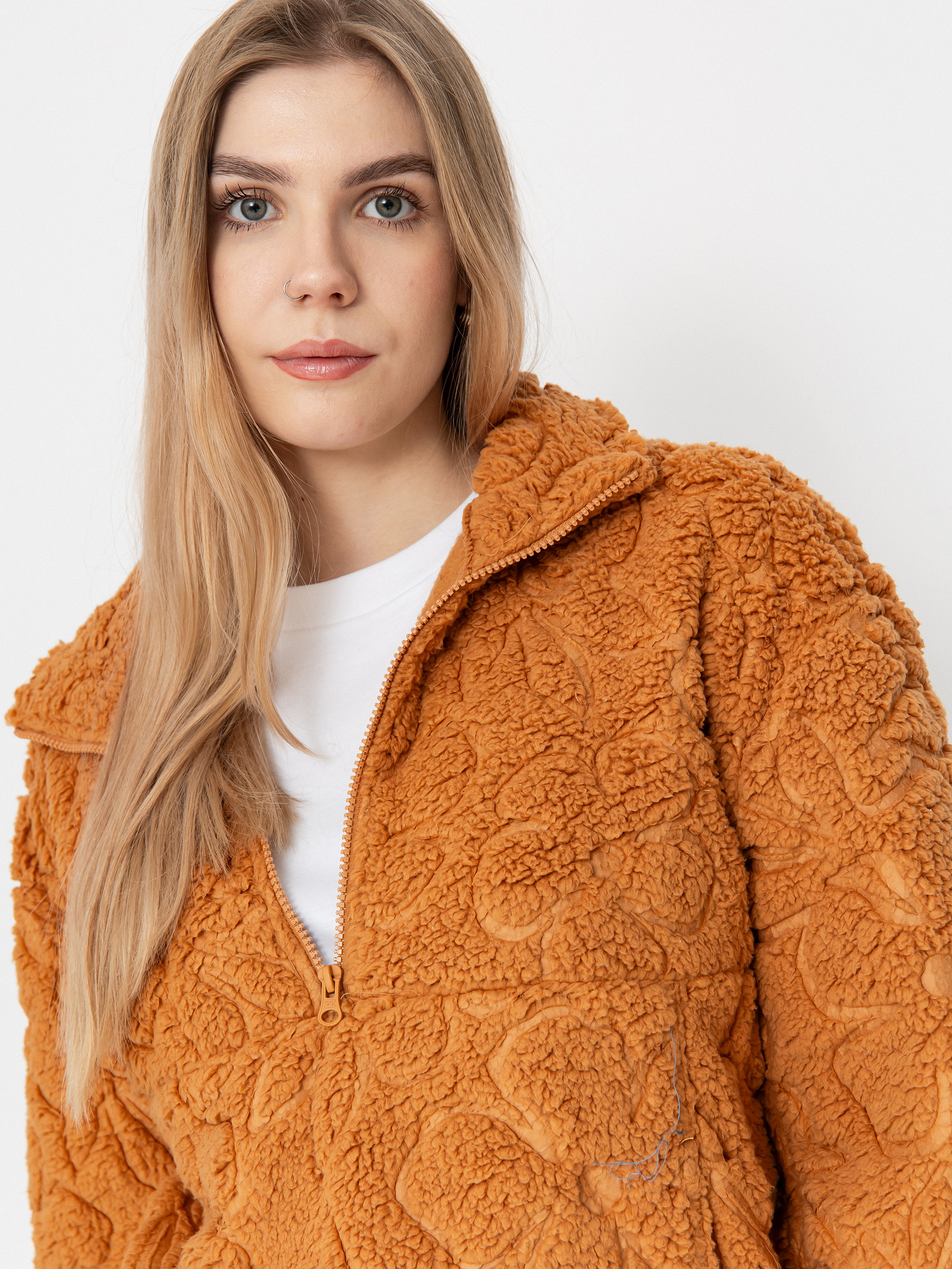 Billabong Fleece Time Off Wmn - brown, orange (sandalwood)
