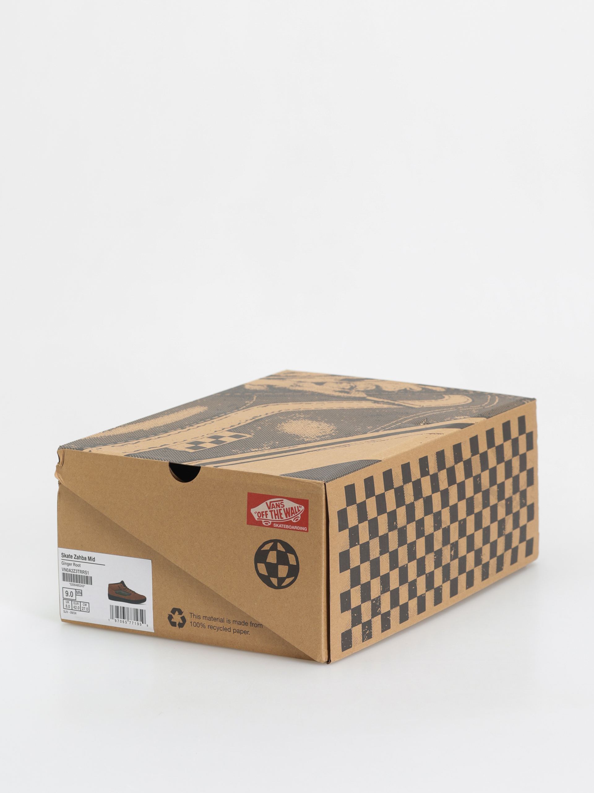 Vans Skate Zahba Mid Shoes (ginger root)