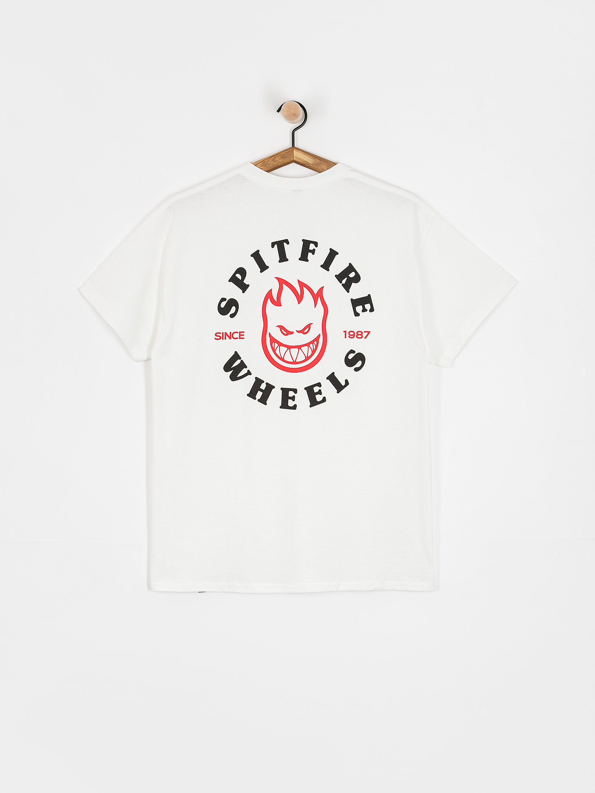 Spitfire Bghd Cls T-Shirt (white/black/red)