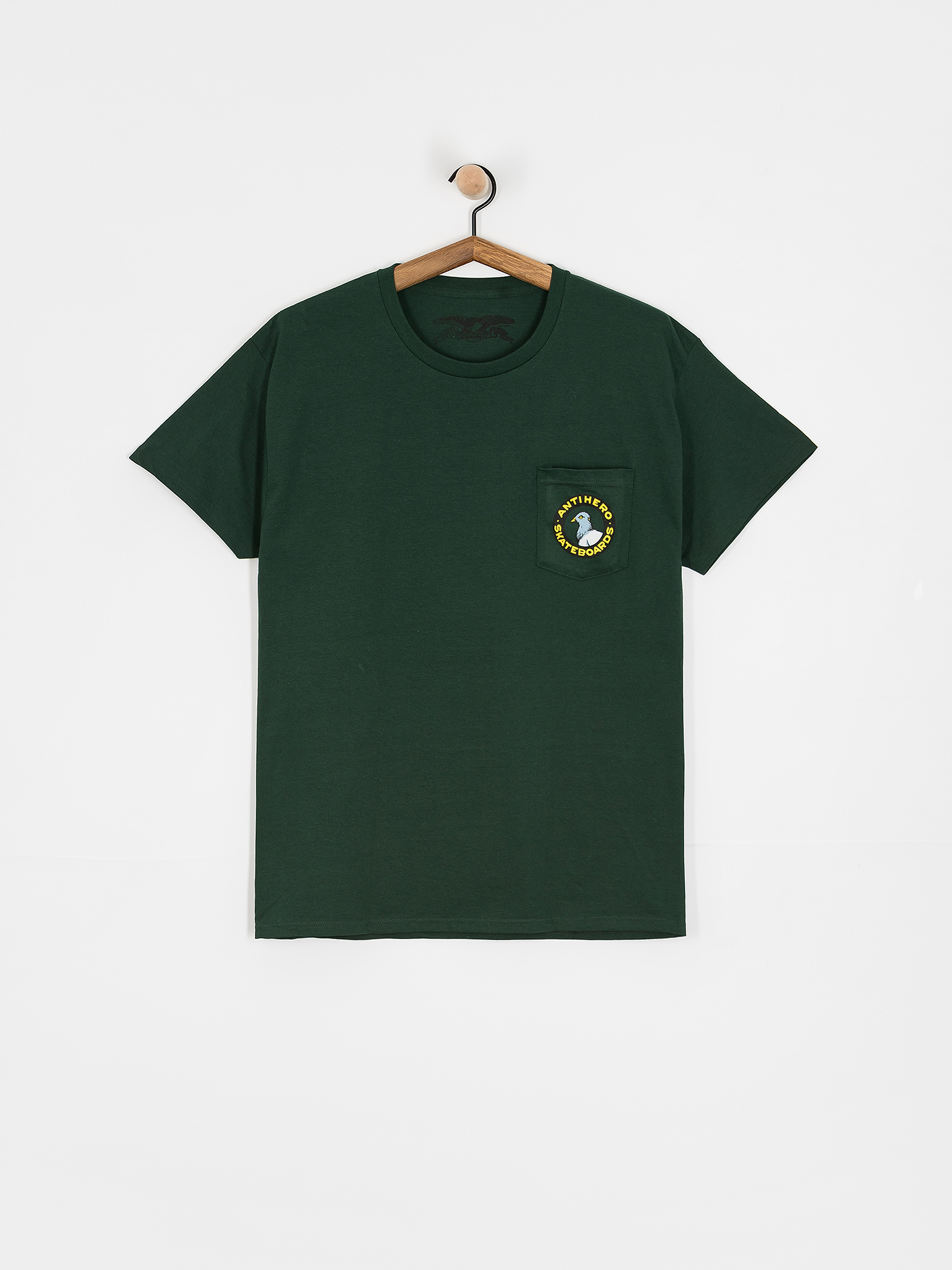 Antihero Pkt Pgn Rnd Fr T-Shirt (green/mt)