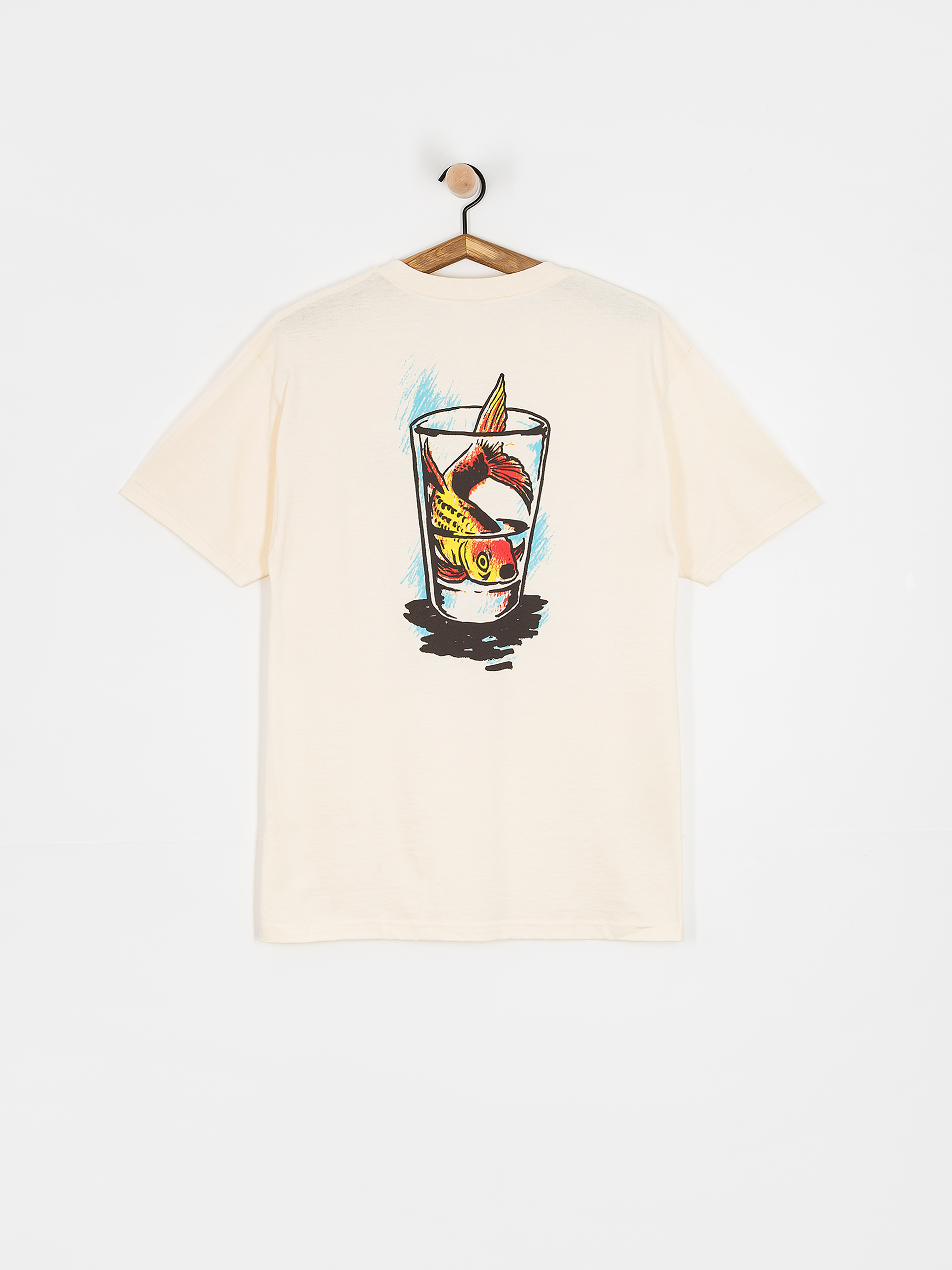 Antihero Fish Bowl T-Shirt (cream/military)