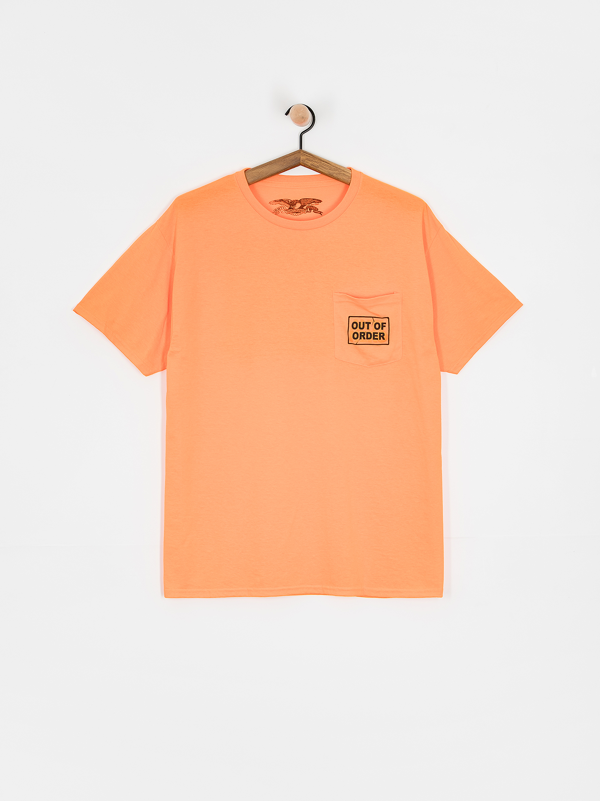 Antihero Pkt Out Of Order T-Shirt (sft orange)
