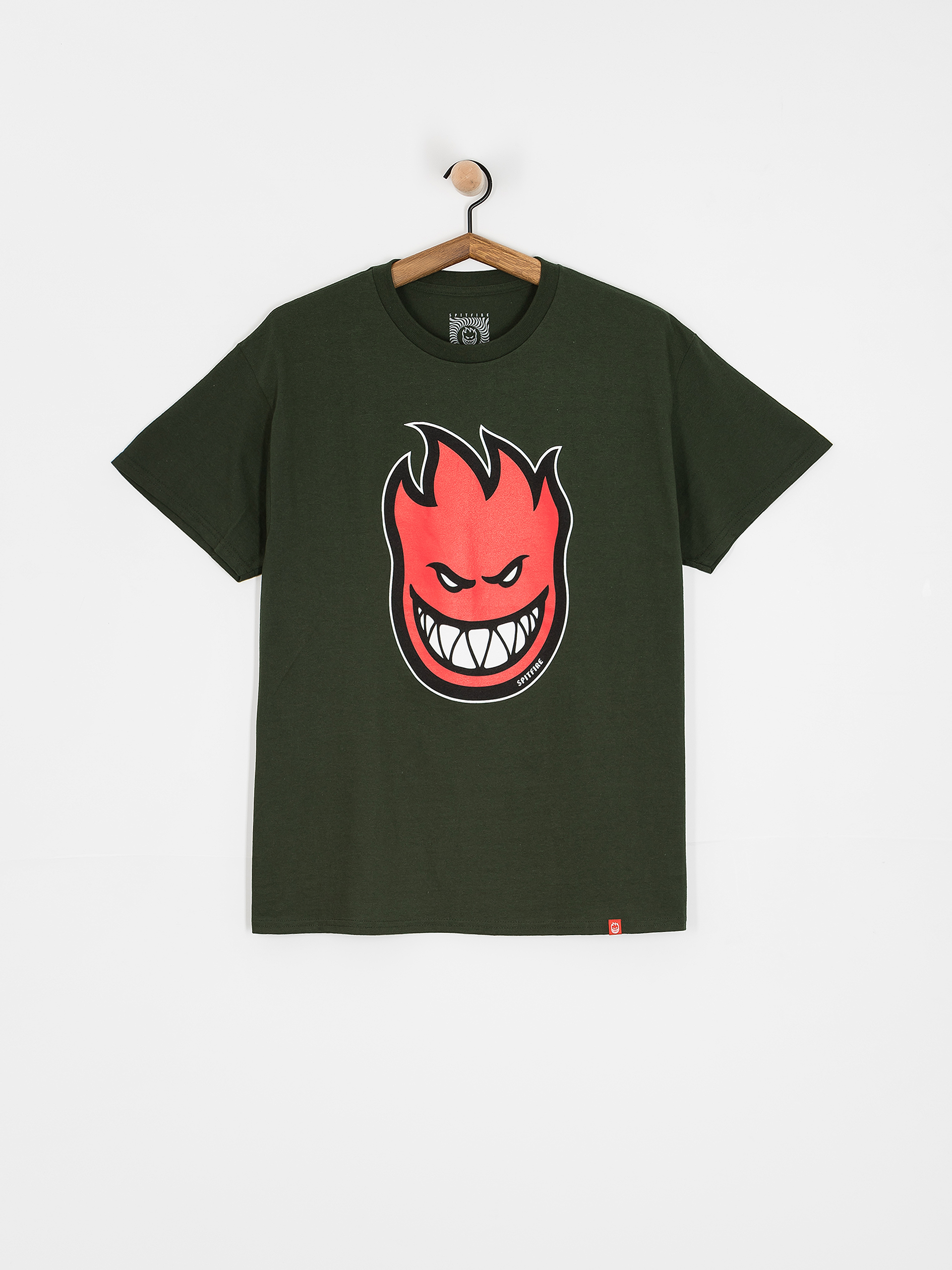 Spitfire Bghd Fl Fr T-Shirt (green/rd/white)