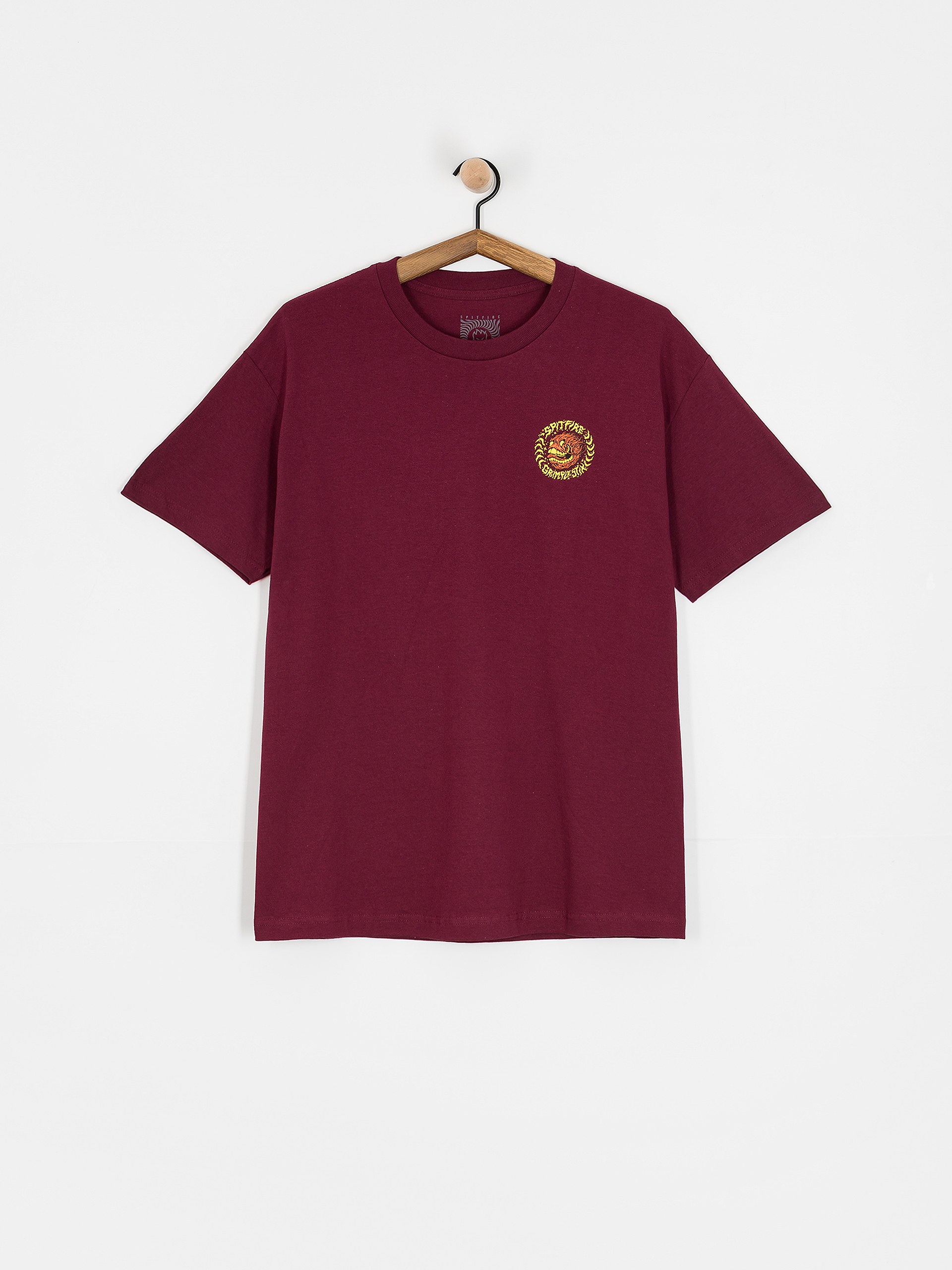 Spitfire Flying Grimple T-Shirt (burgundy)